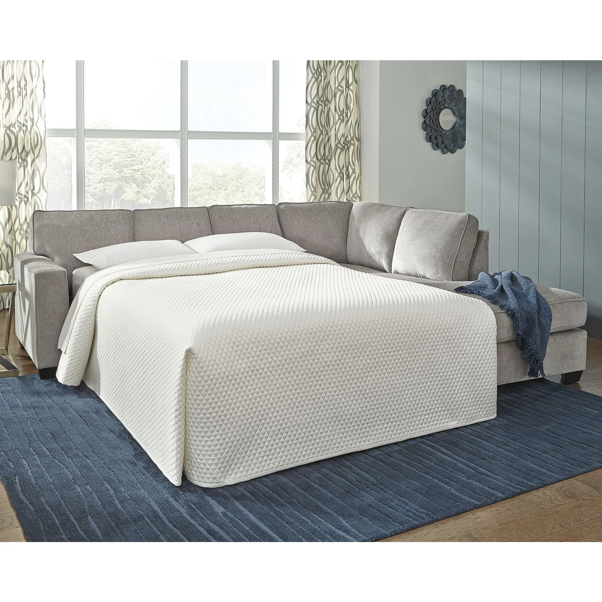 Altari 2 Piece Sleeper Sectional with Chaise - Image 37