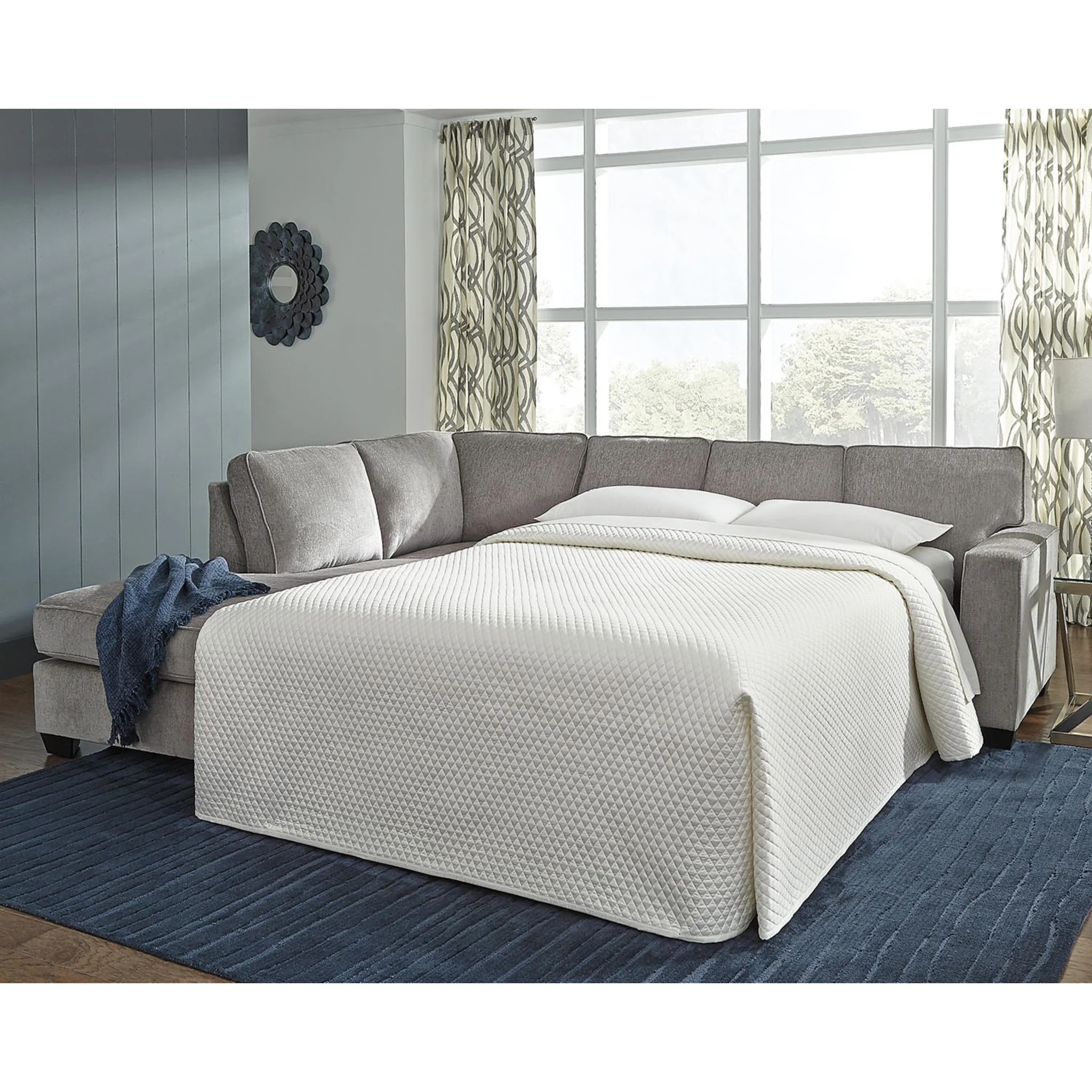 Altari 2 Piece Sleeper Sectional with Chaise - Image 72