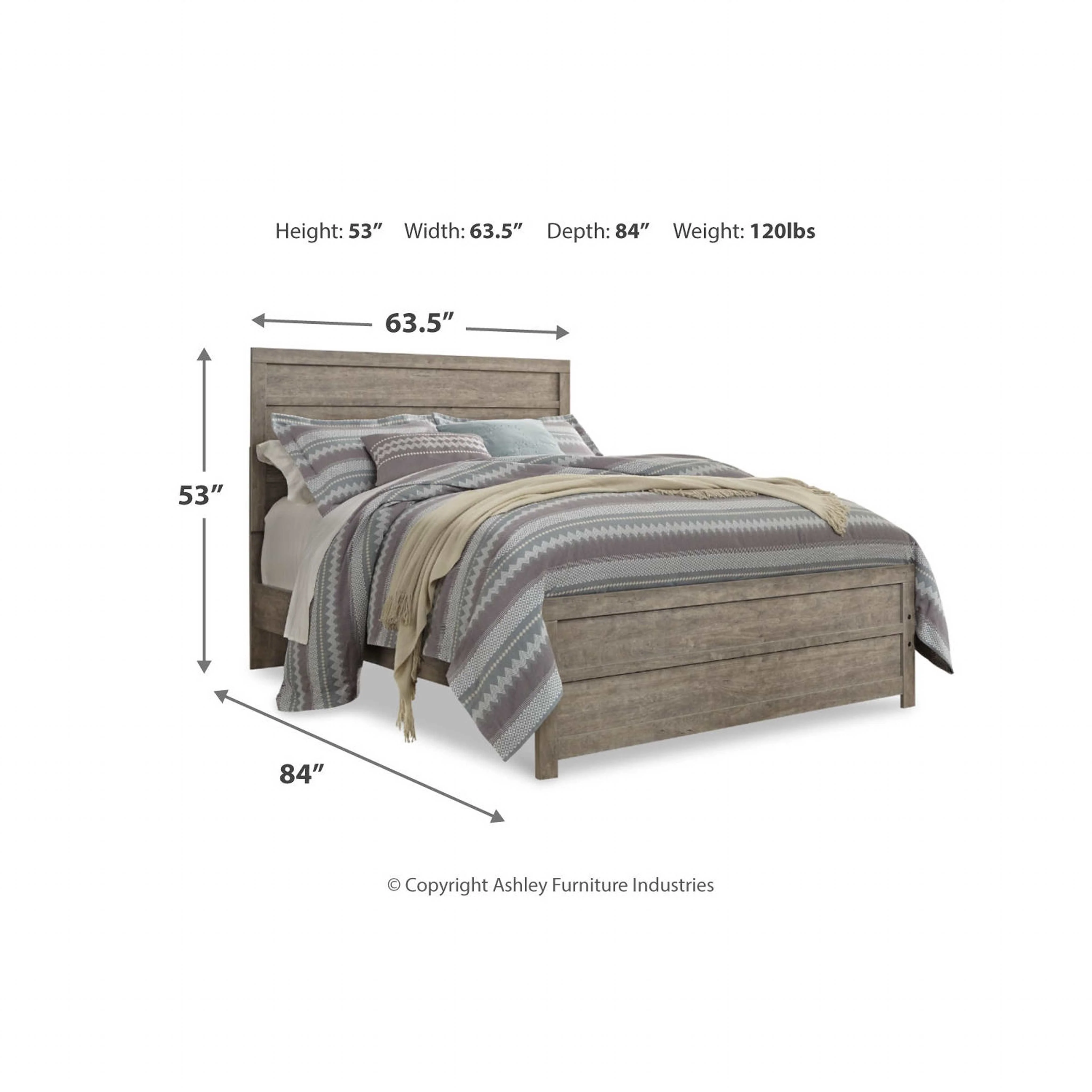 Culverbach Panel Bed - Gray - Image 14
