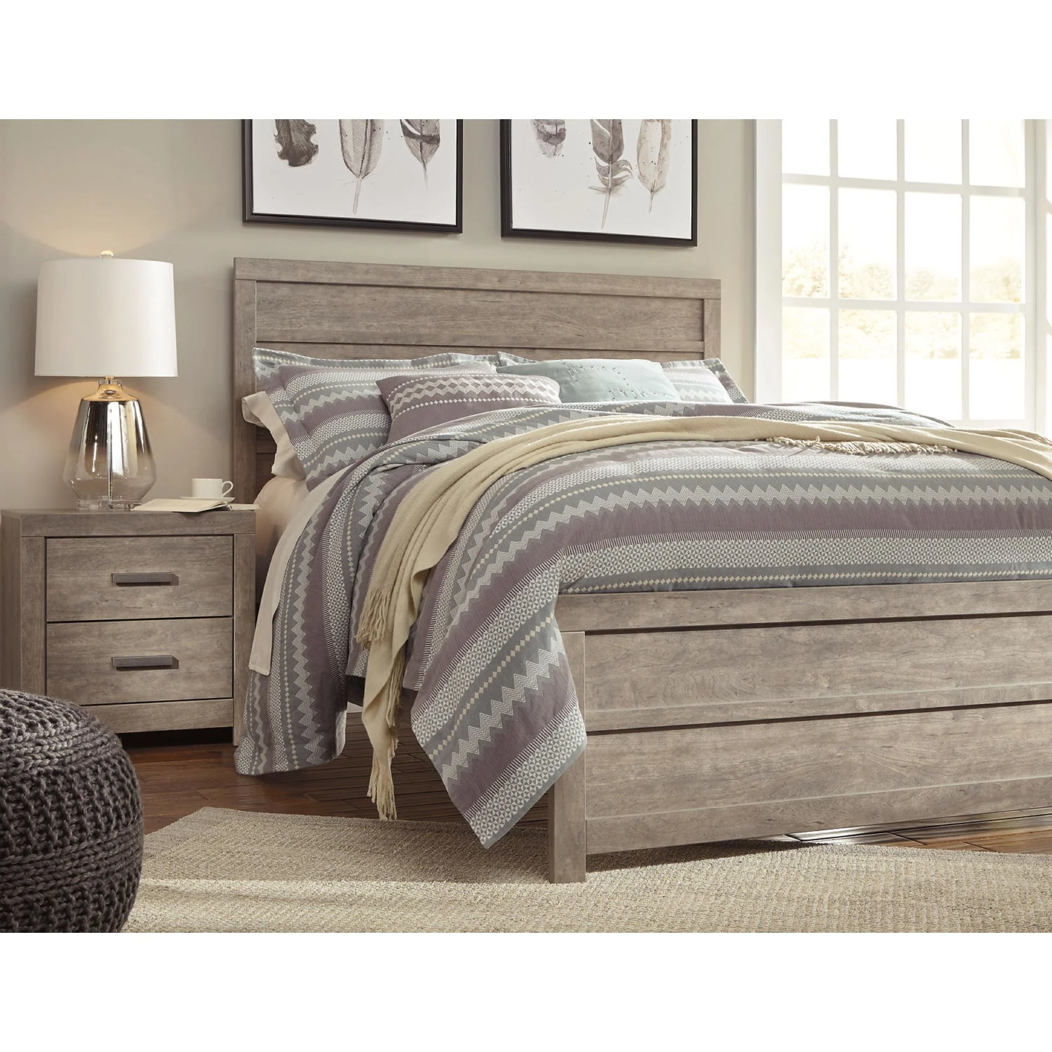 Culverbach Panel Bed - Gray - Image 17