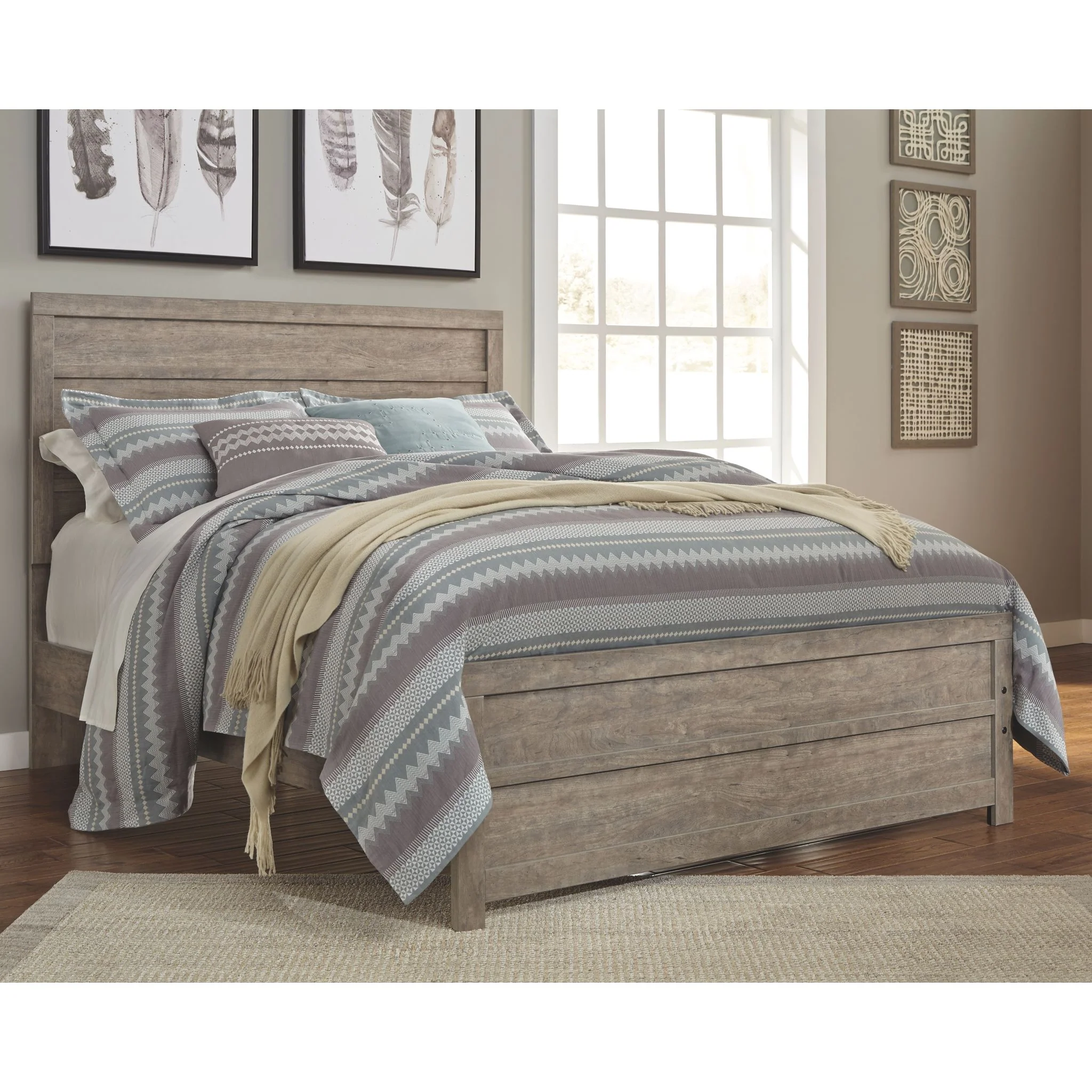 Culverbach Panel Bed - Gray - Image 2