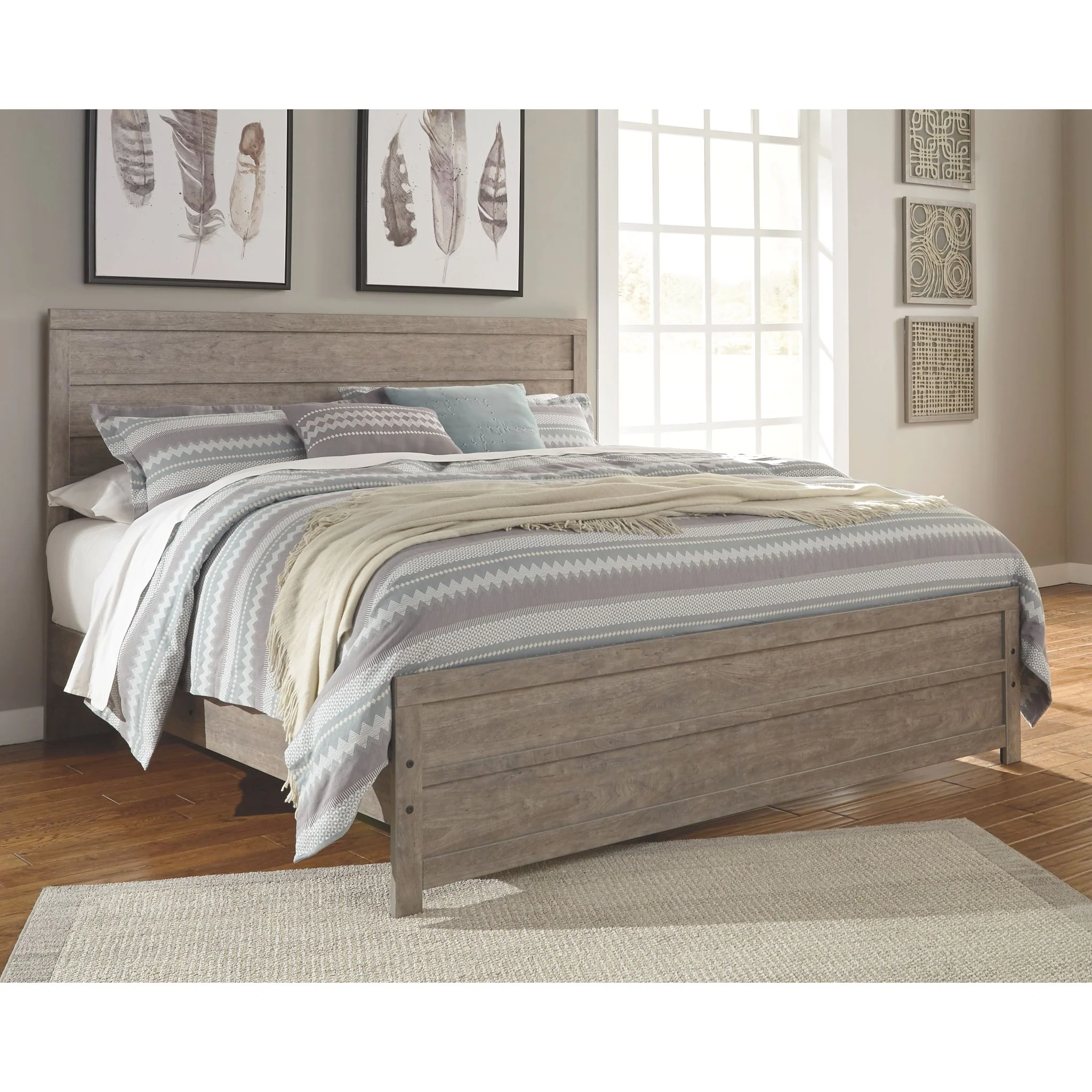 Culverbach Panel Bed - Gray - Image 20