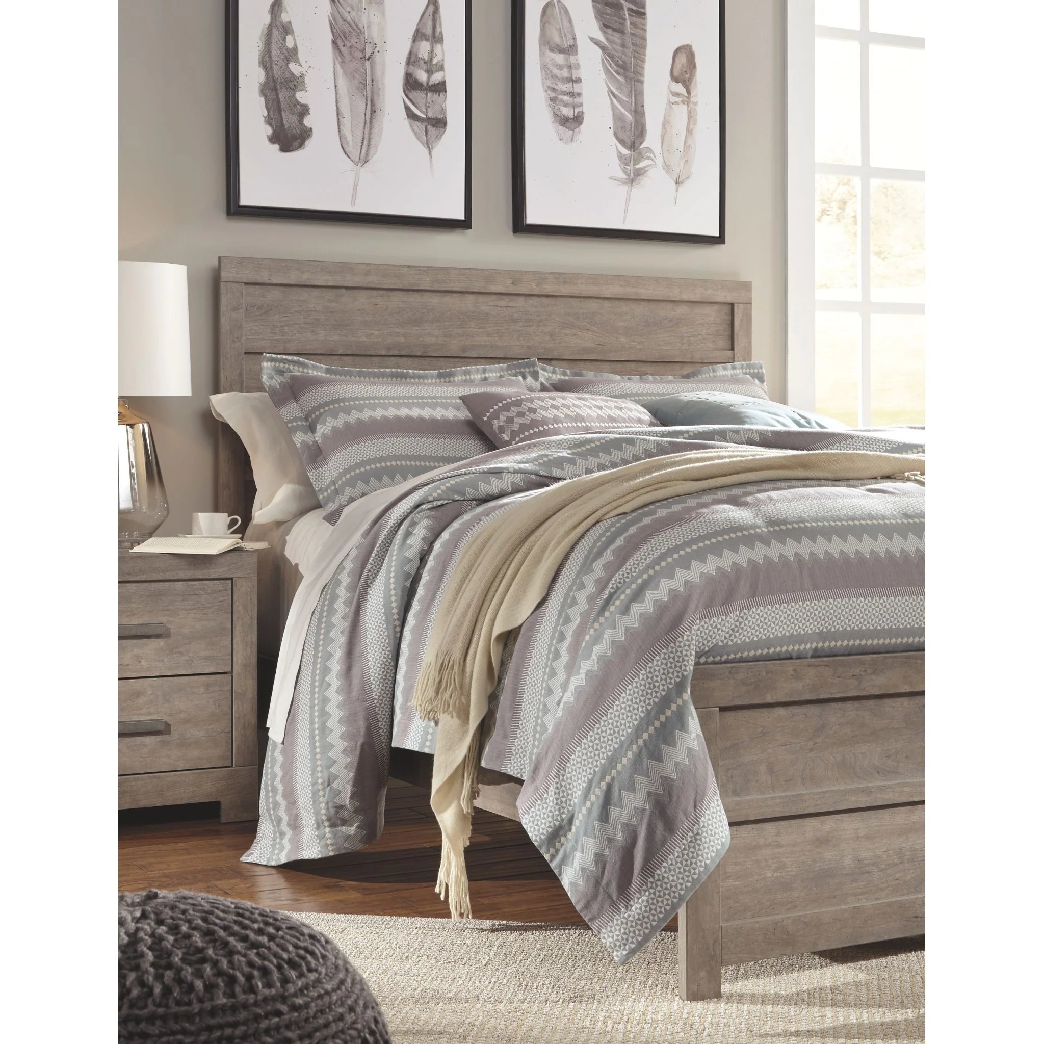 Culverbach Panel Bed - Gray - Image 21