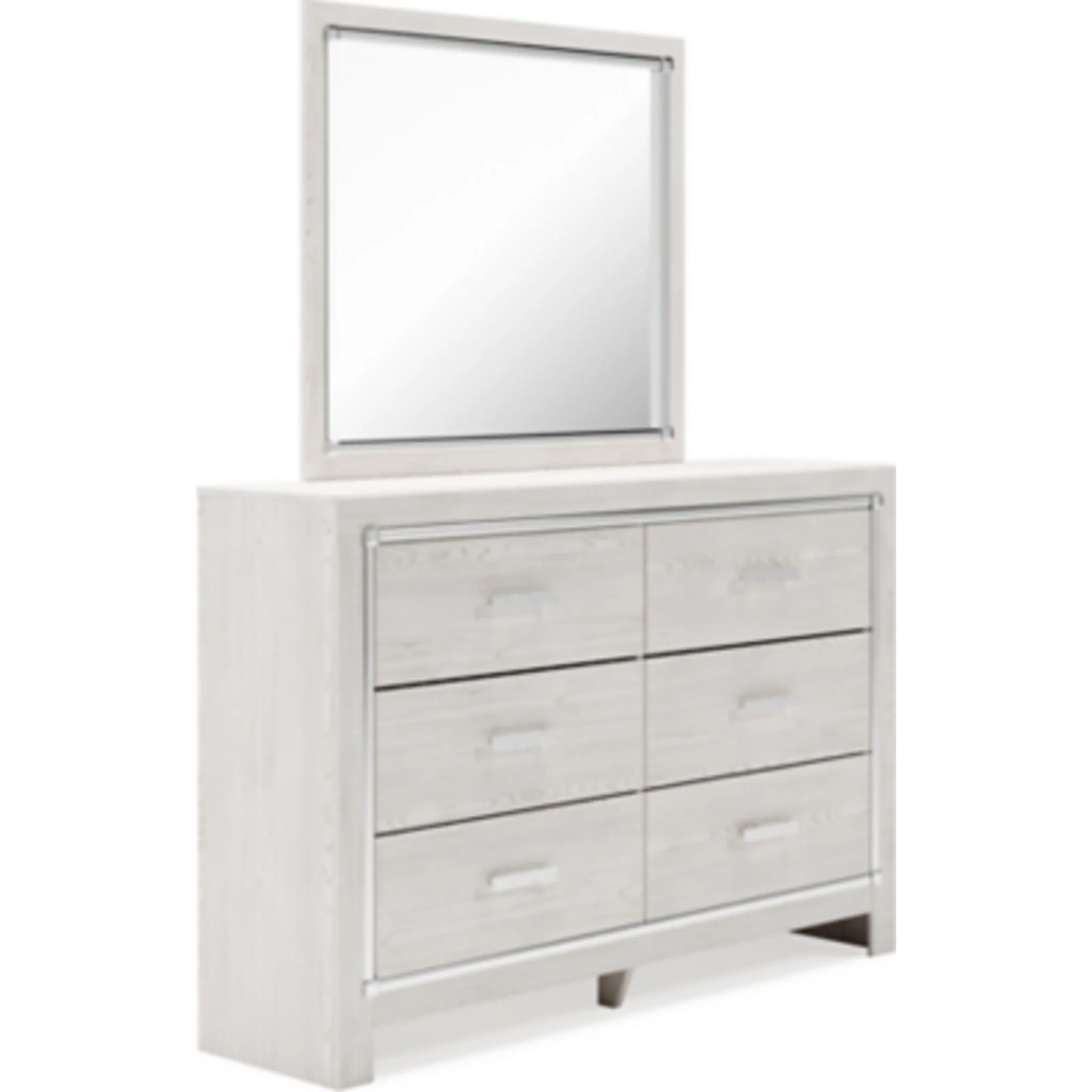 Altyra 5 Piece King Panel Bedroom - White - Image 3