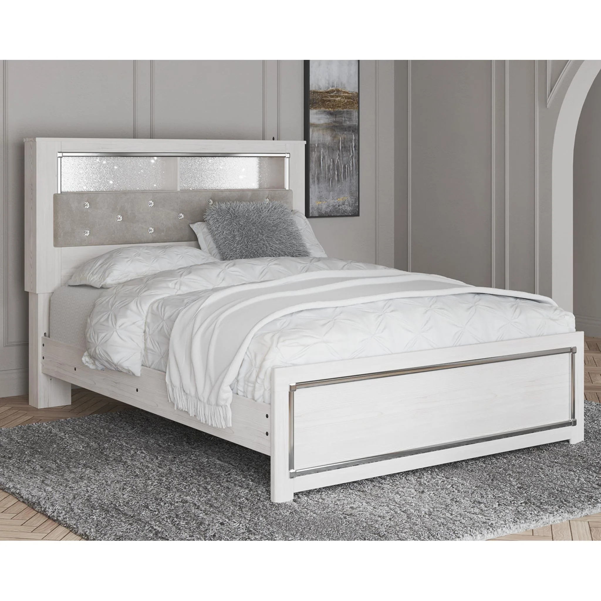 Altyra Bookcase Bed - White - Image 10
