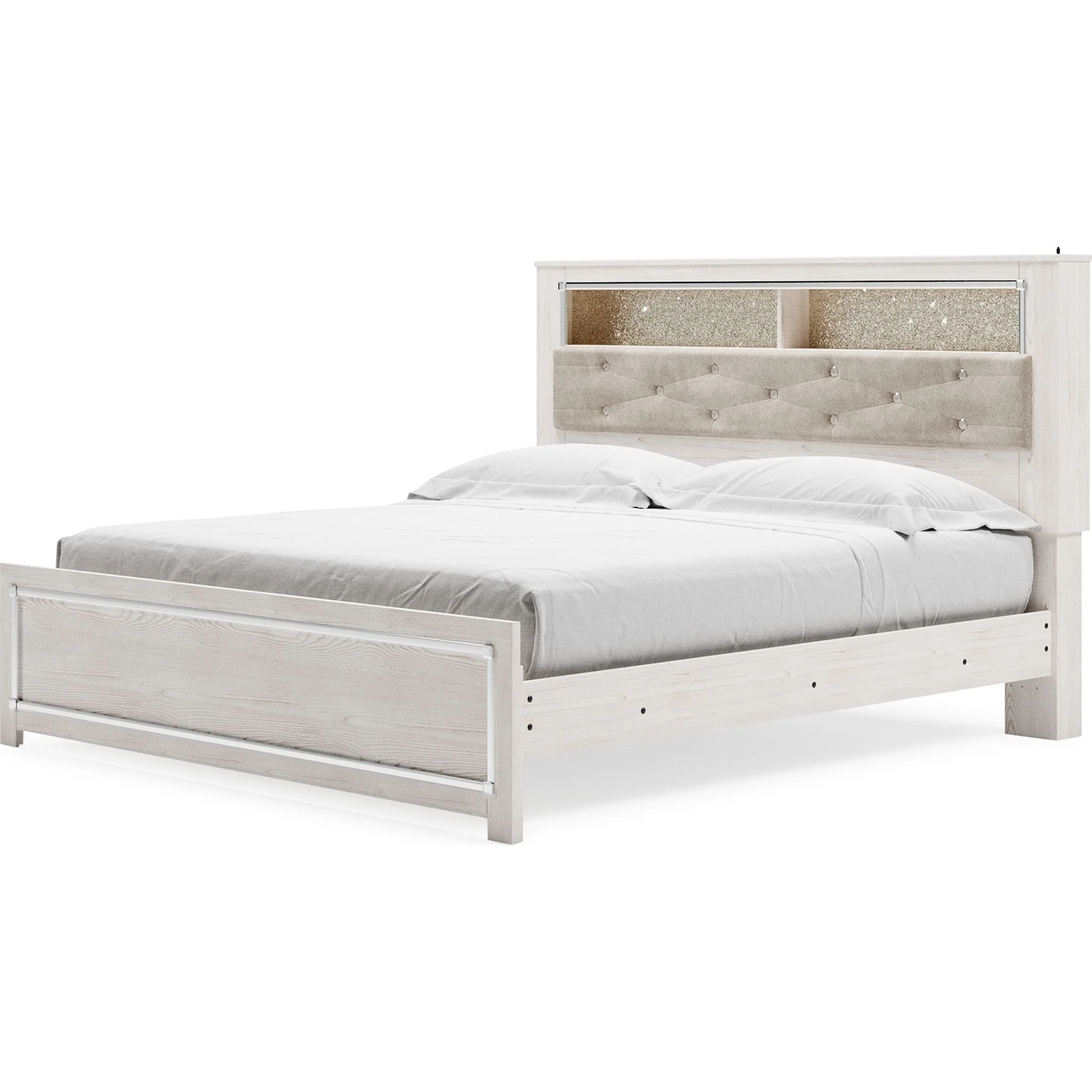 Altyra Bookcase Bed - White - Image 25