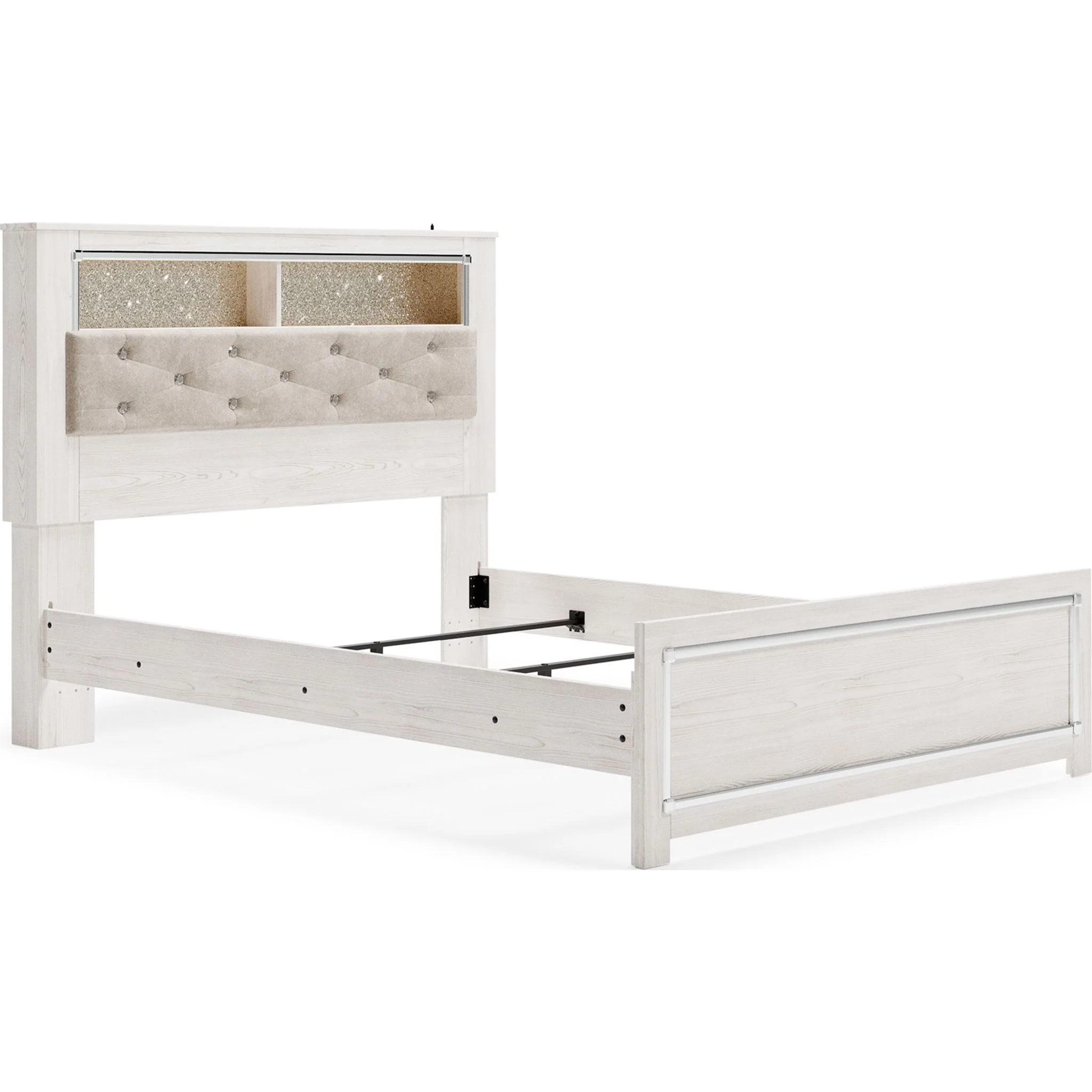 Altyra Bookcase Bed - White - Image 3
