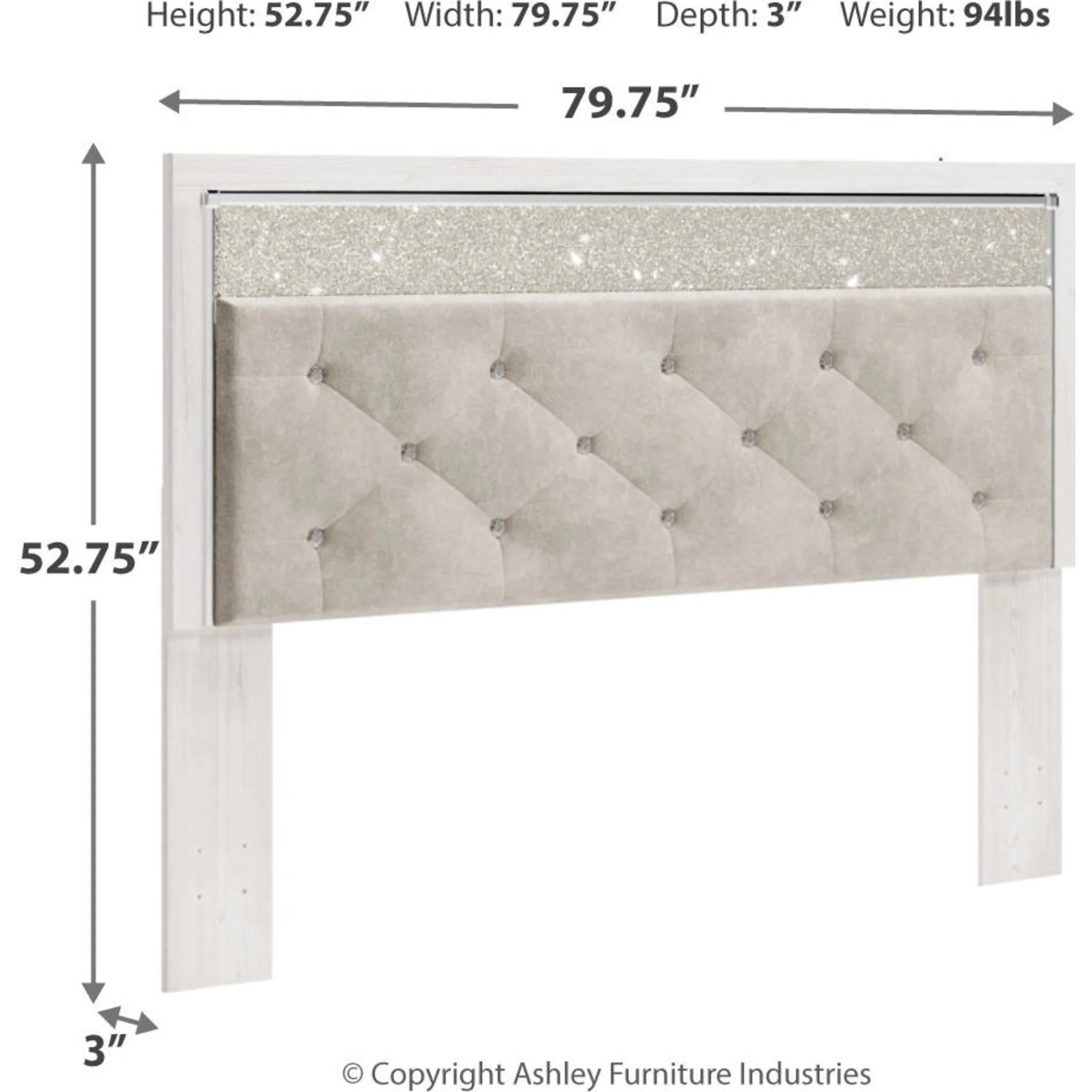 Altyra Headboard - White - Image 31