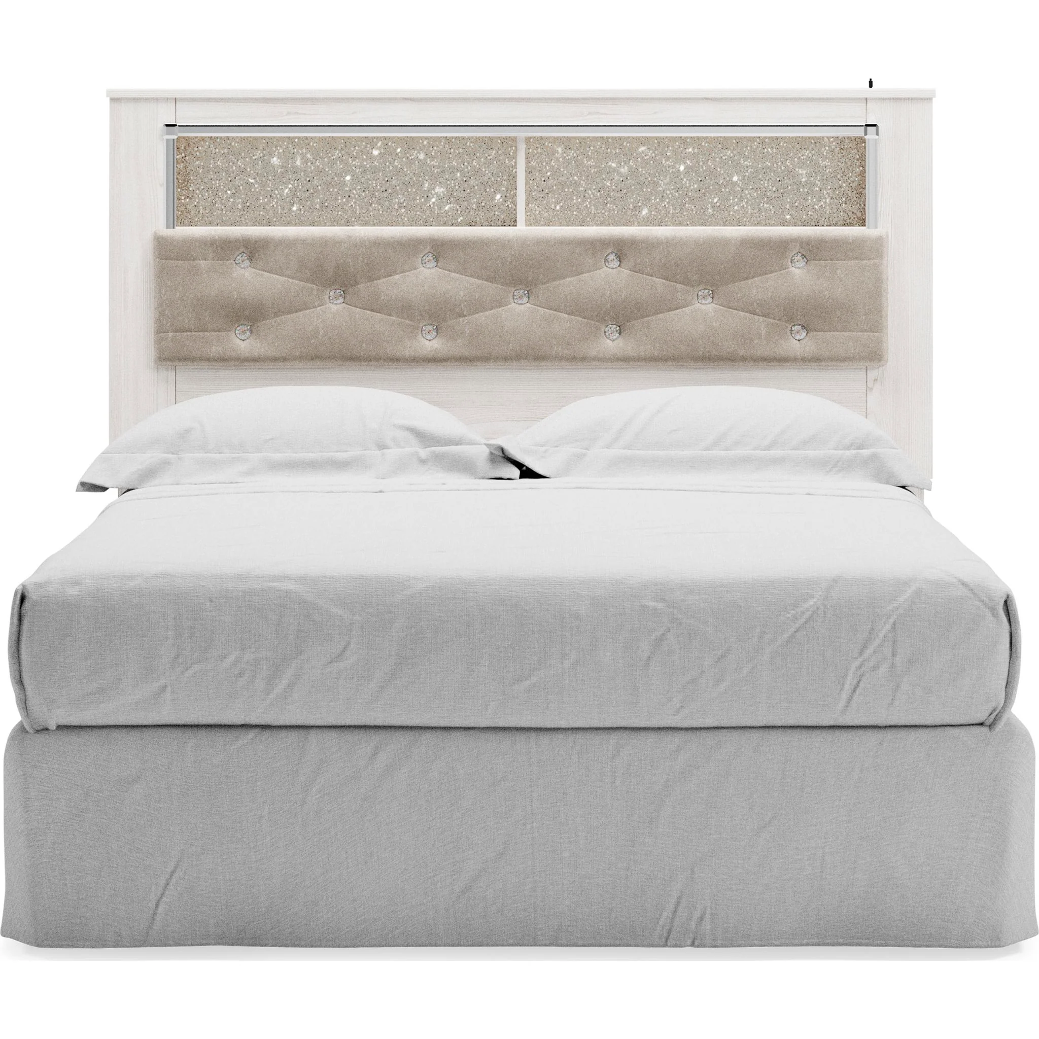 Altyra King Panel Headboard - White - Image 4