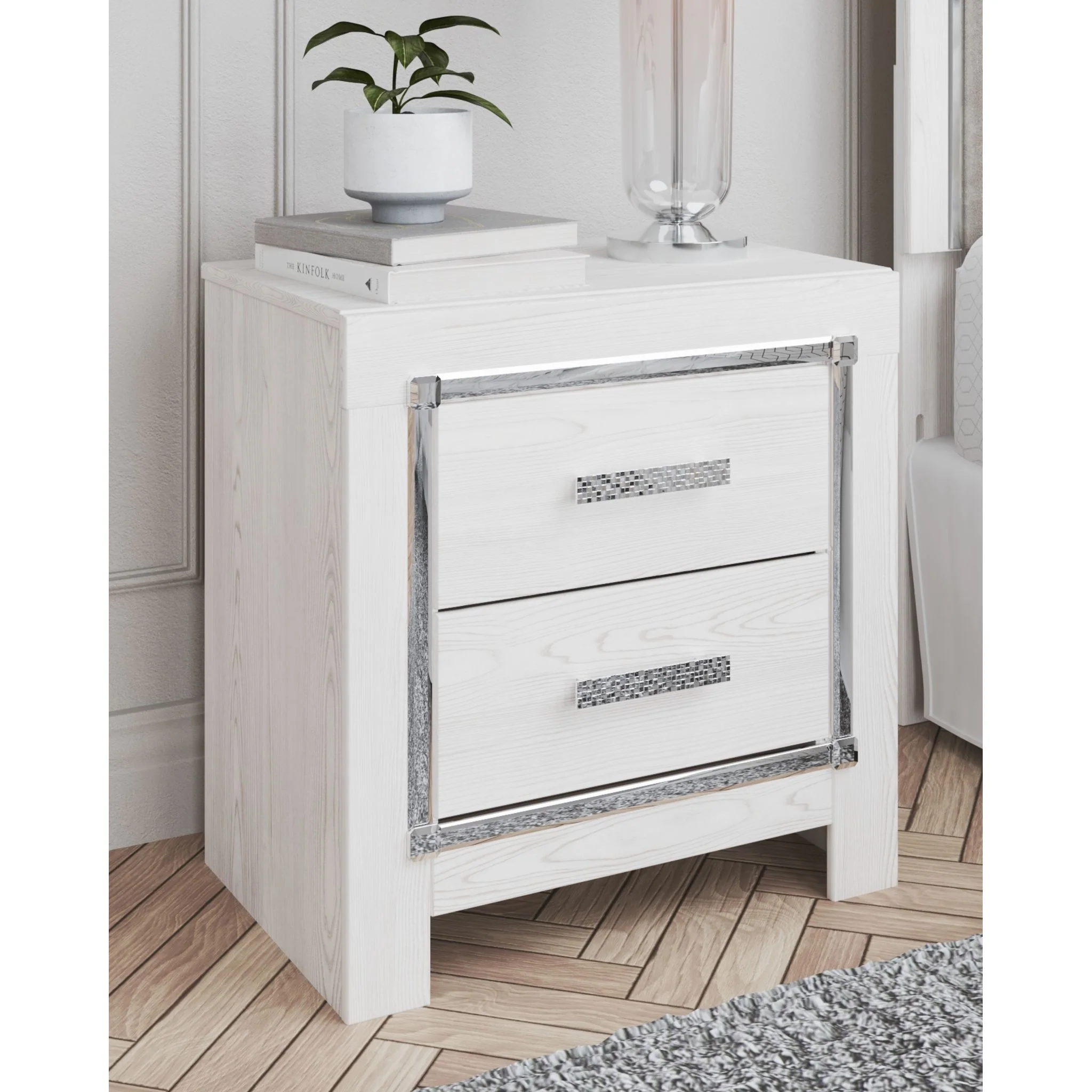 Altyra Nightstand - White - Image 2