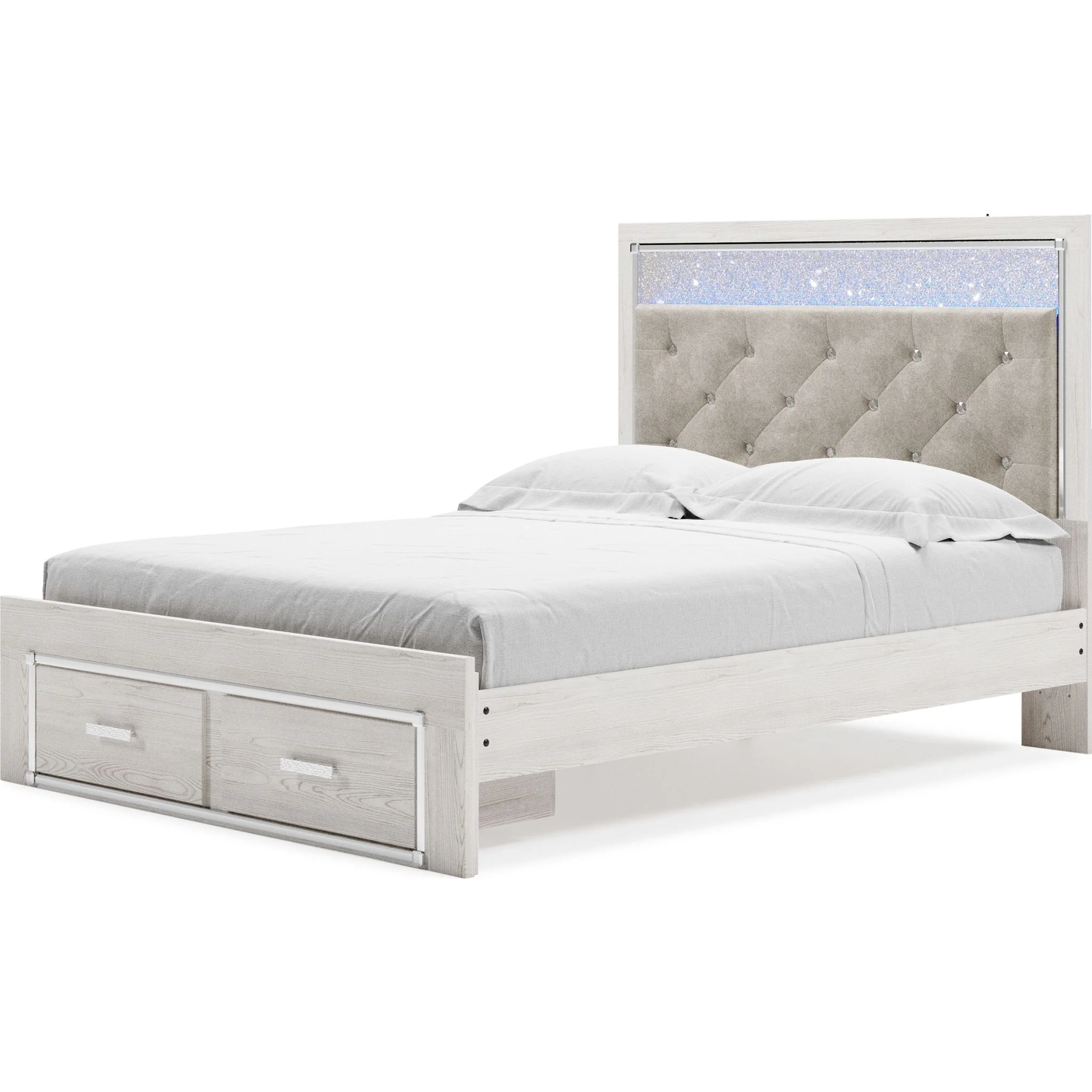 Altyra Storage Bed - White - Image 3