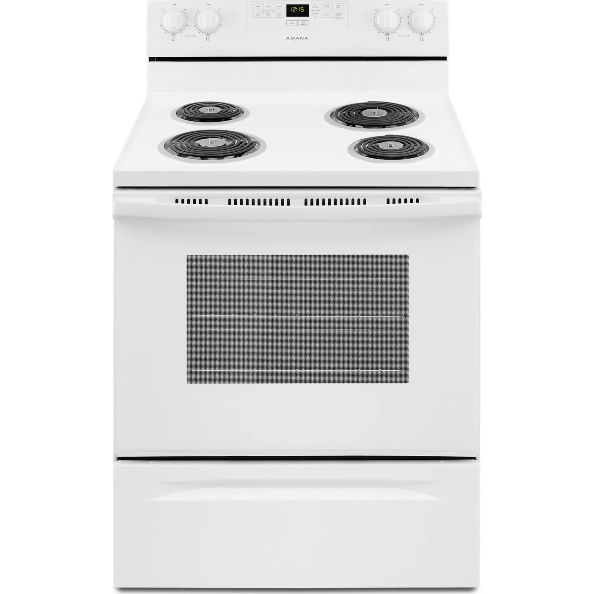 Amana 30-inch Electric Range with Bake Assist Temps -White (YACR4303MFW) - Image 2