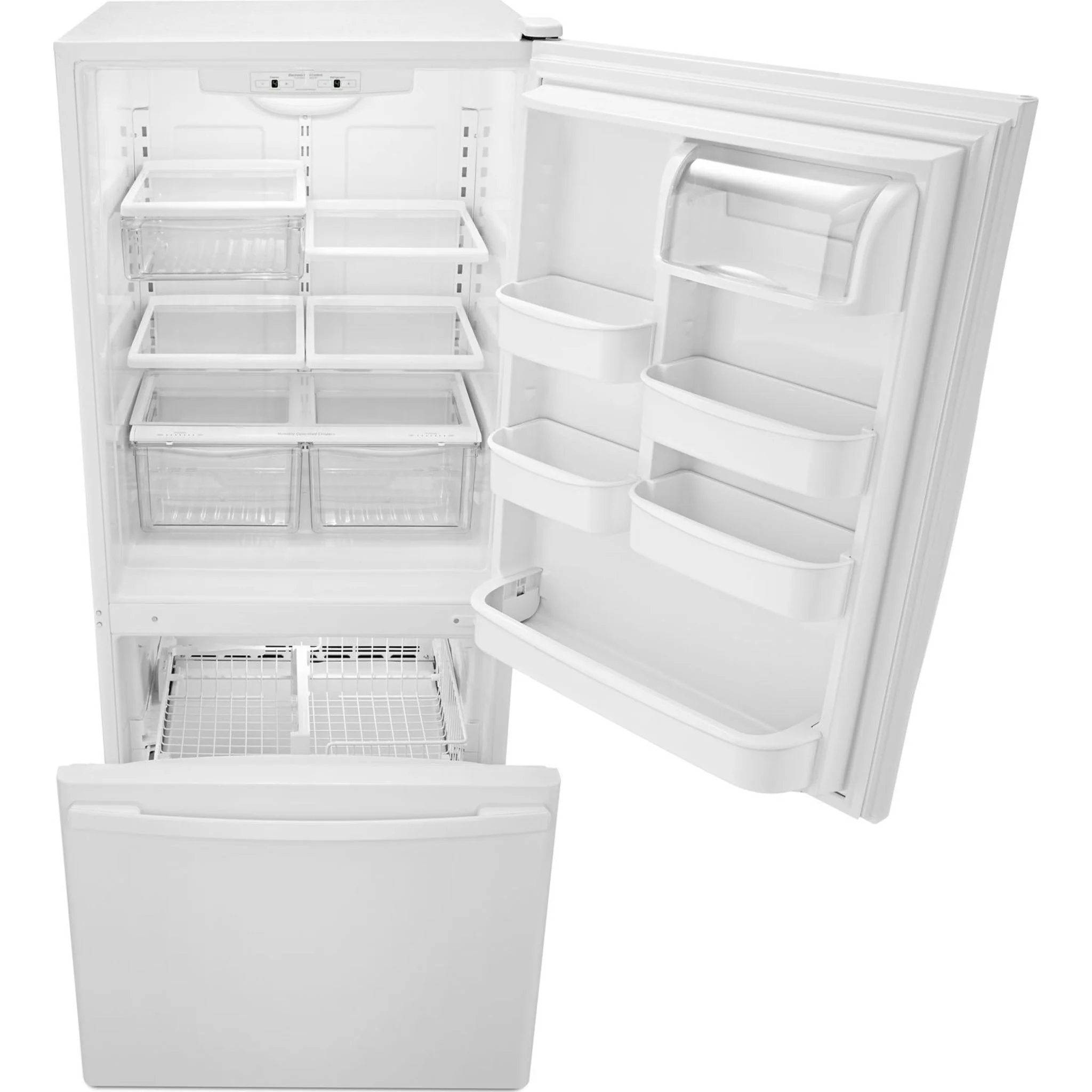Amana 18.5 cu. ft. Bottom-Freezer Refrigerator -White (ABB1924BRW) - Image 14