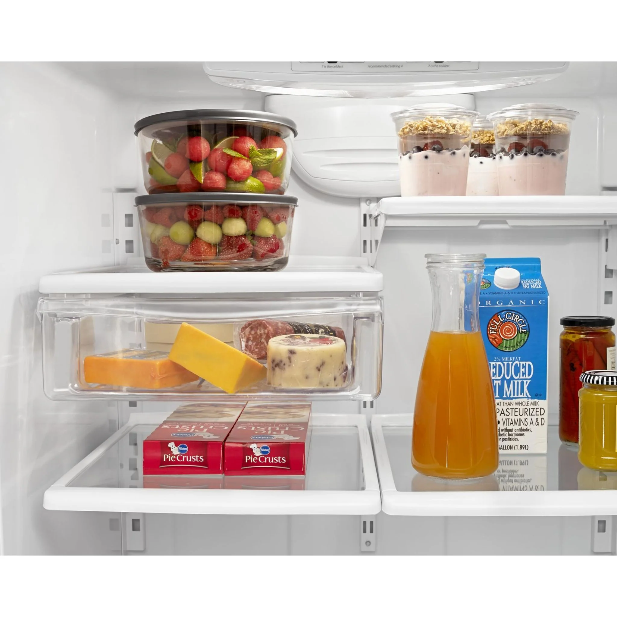 Amana 33-inch Wide Bottom-Freezer Refrigerator with EasyFreezerPull-Out Drawer − 22 cu. ft. Capacity -Stainless Steel (ABB2224BRM) - Image 14