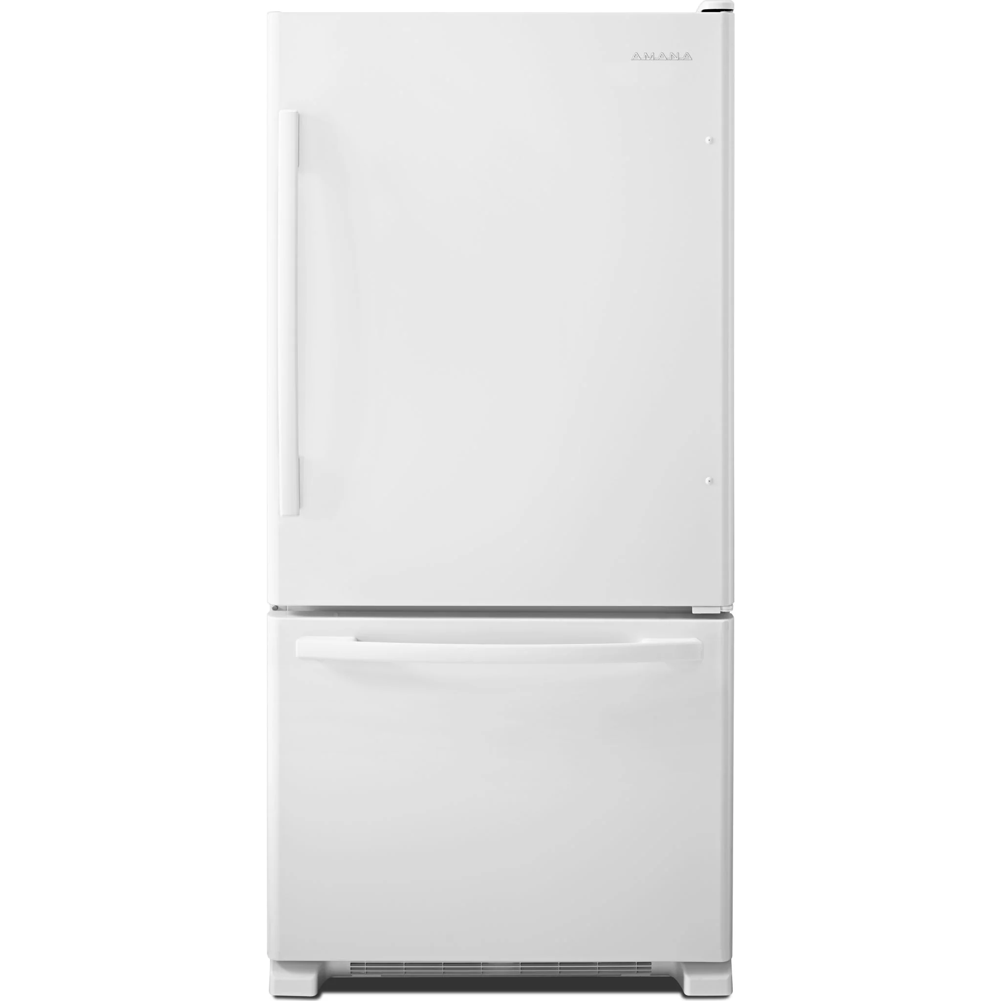 Amana 22 cu. ft. Bottom-Freezer Refrigerator with Large Capacity -White-on-White (ABB2224BRW) - Image 12