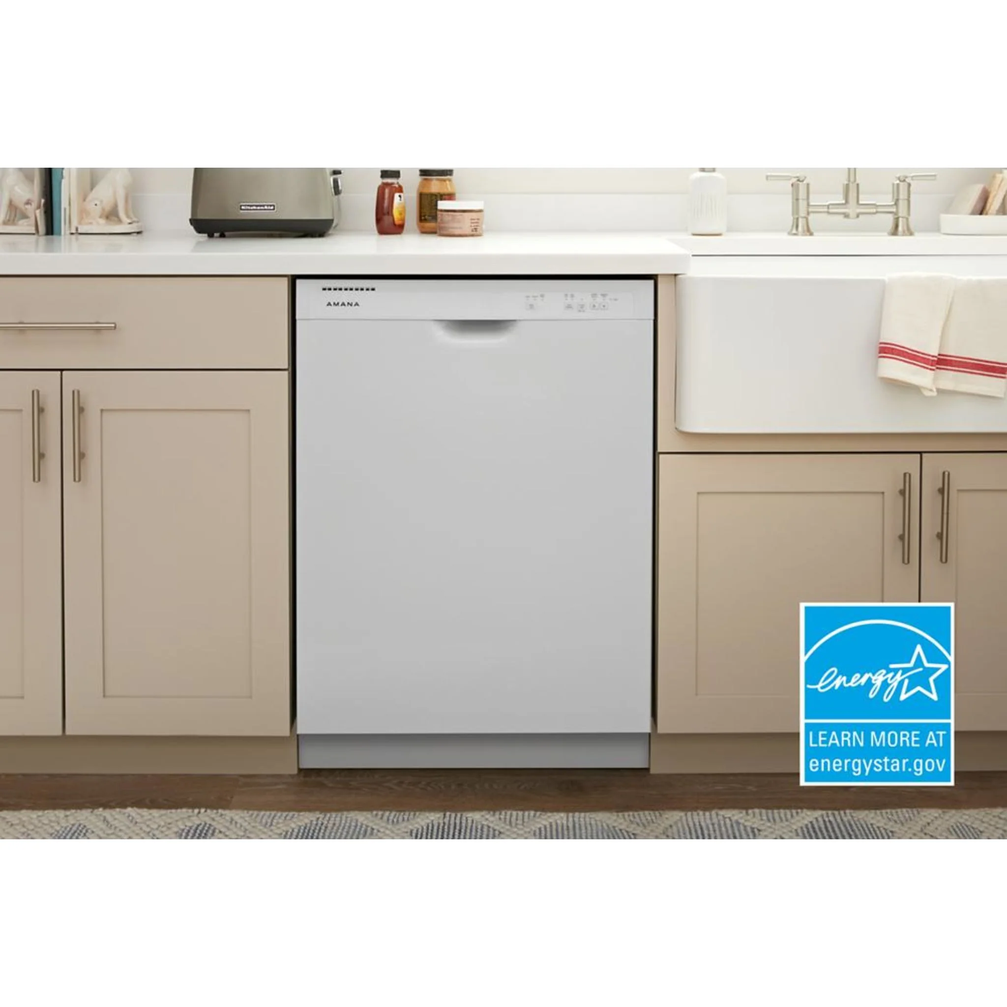 Amana Dishwasher with Midnight Interior -Stainless Steel (ADFS2524RS) - Image 18