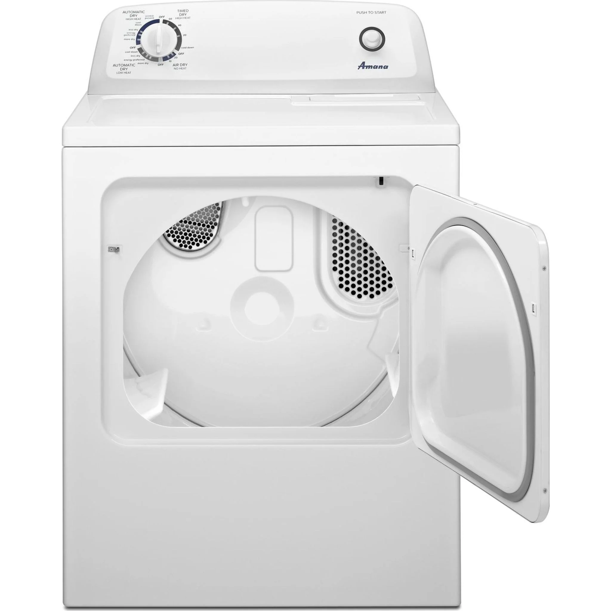 Amana 6.5 cu. ft. Top-Load Electric Dryer with Automatic Dryness Control -White (YNED4655EW) - Image 10
