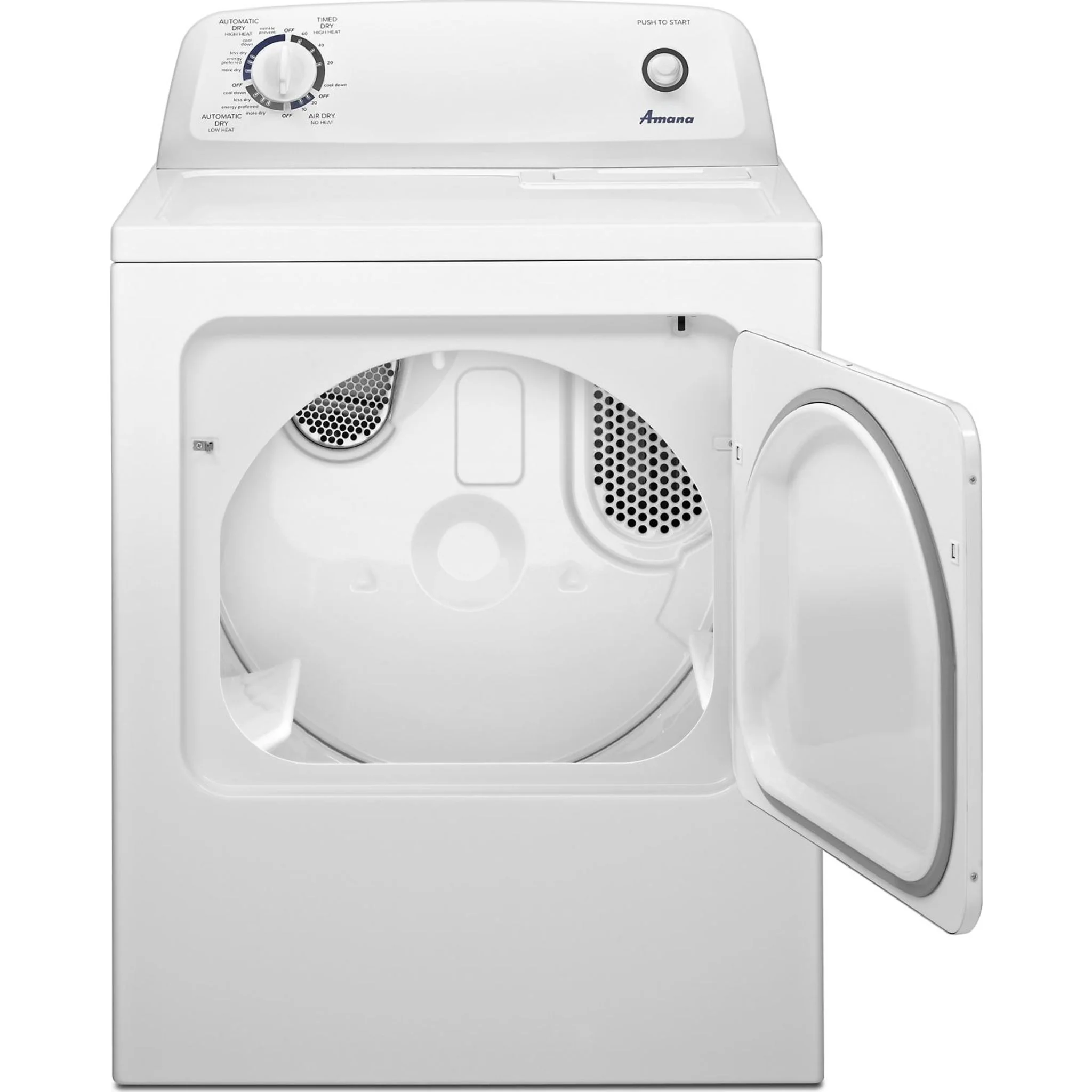Amana 6.5 cu. ft. Top-Load Electric Dryer with Automatic Dryness Control -White (YNED4655EW) - Image 22