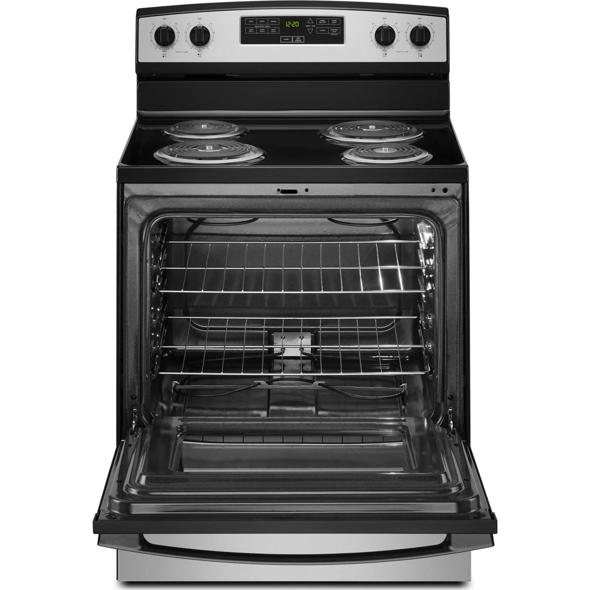 Amana 30-inch Electric Range with Bake Assist Temps -Stainless Steel (YACR4303MMS) - Image 7