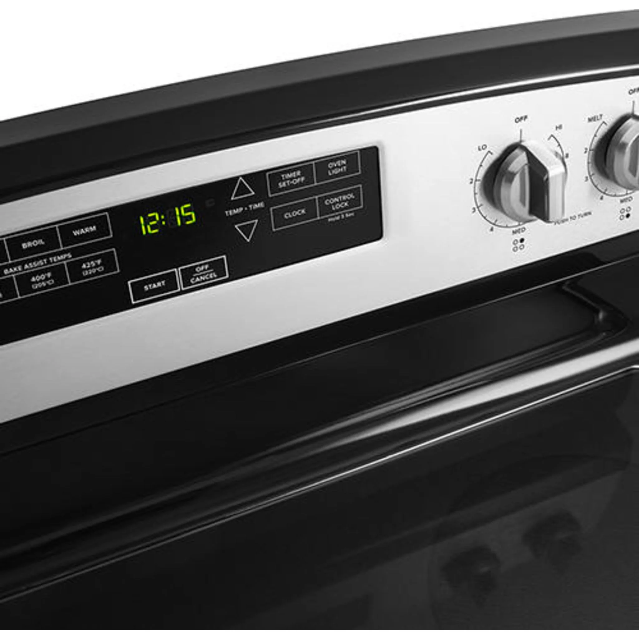 Amana 30-inch Electric Range with Extra-Large Oven Window - Stainless Steel (YAER6203MSS) - Image 4