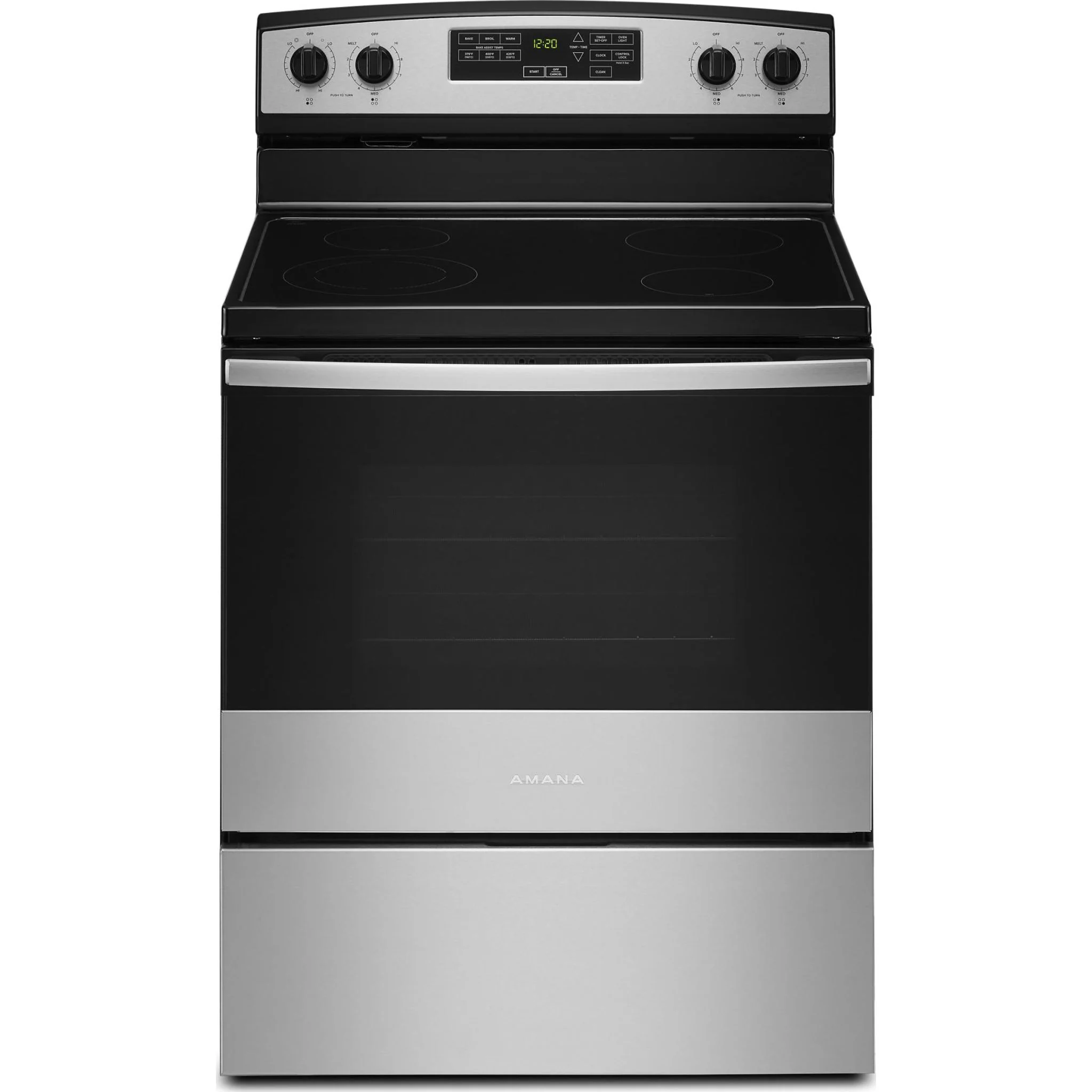 Amana 30-inch Electric Range with Self-Clean Option -Stainless Steel (YAER6603SMS) - Image 16