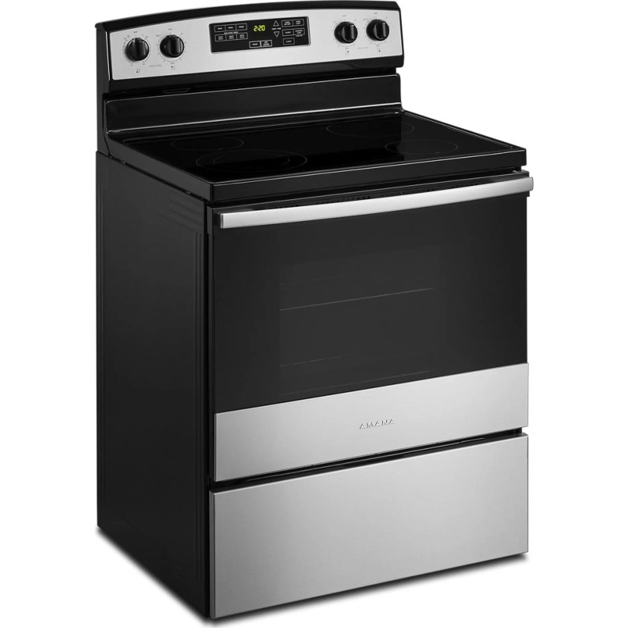 Amana 30-inch Electric Range with Self-Clean Option -Stainless Steel (YAER6603SMS) - Image 5