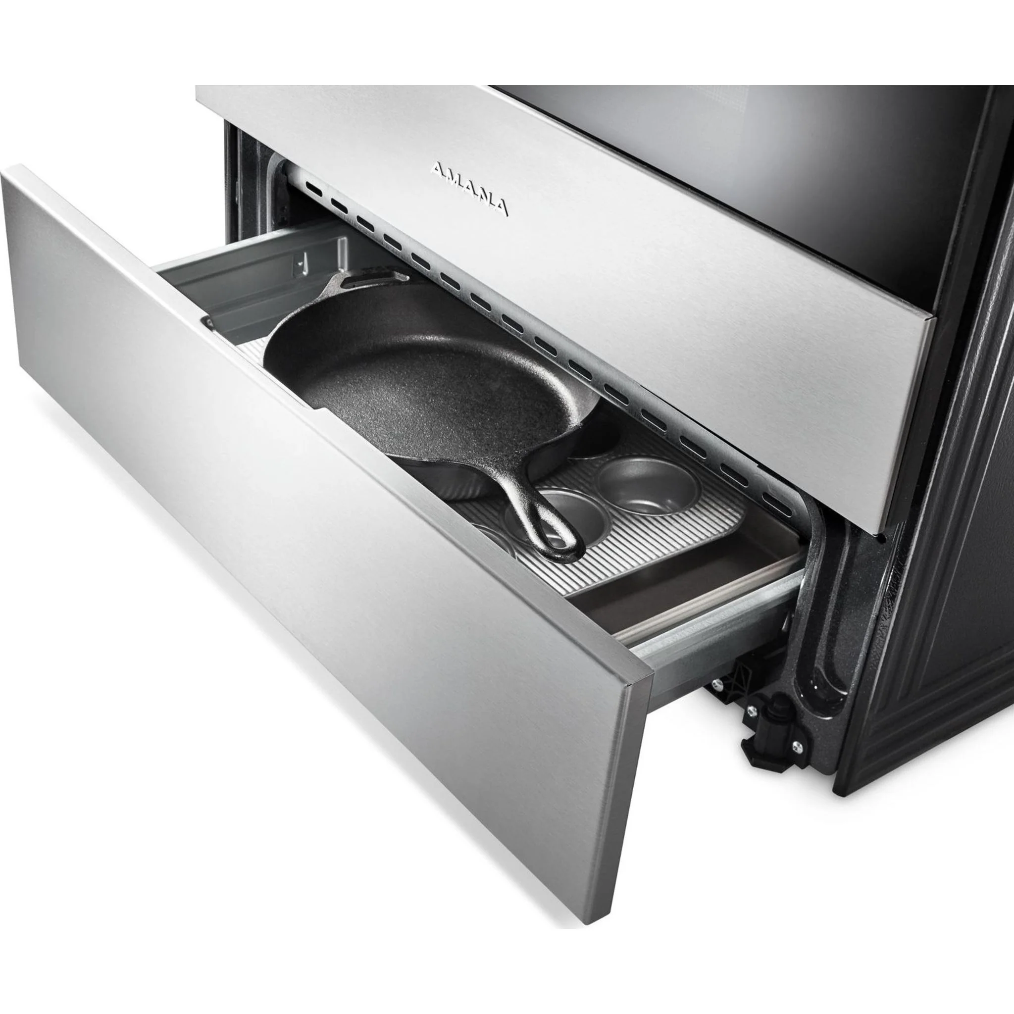 Amana 30-inch Electric Range with Front Console -Stainless Steel (YAES6603SFS) - Image 12