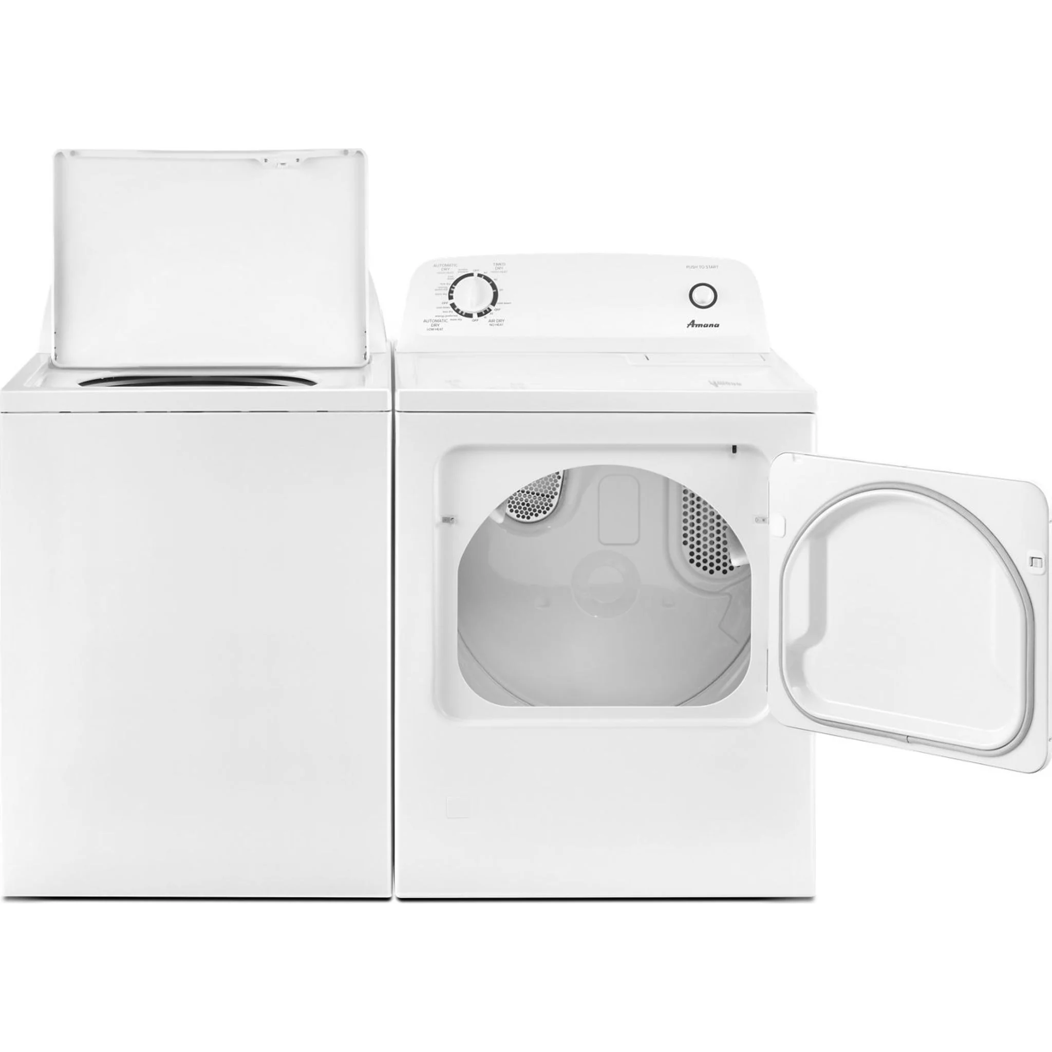 Amana 6.5 cu. ft. Top-Load Gas Dryer with Automatic Dryness Control -White (NGD4655EW) - Image 16