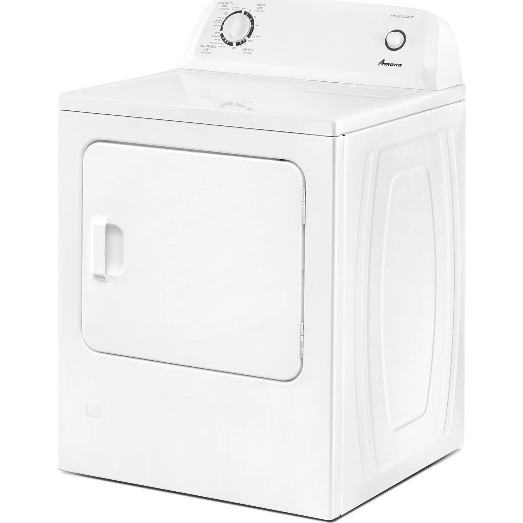 Amana 6.5 cu. ft. Top-Load Gas Dryer with Automatic Dryness Control -White (NGD4655EW) - Image 7