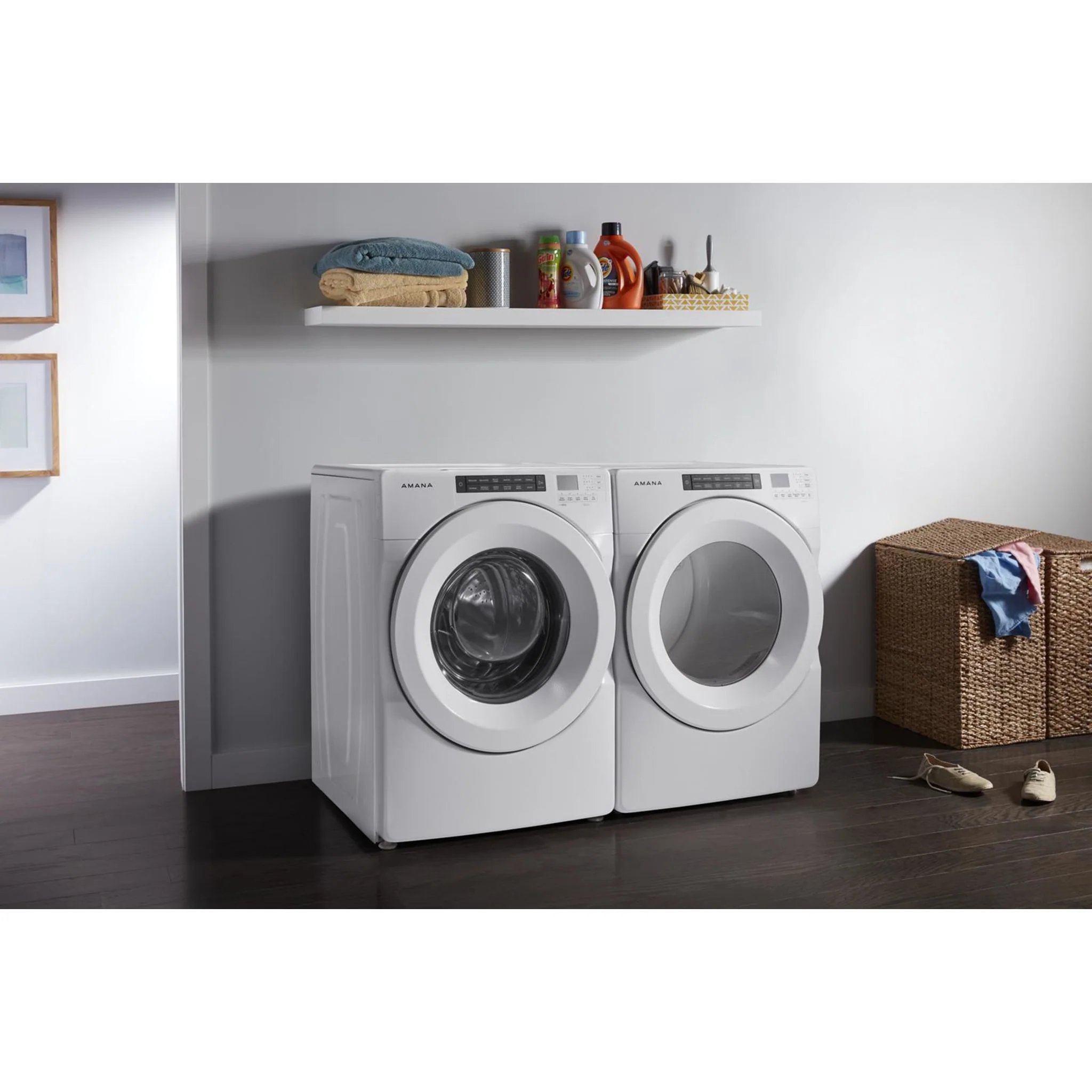 Amana GasS 7.4 cu. ft. 12 Cycles 4 Temperatures Powder Coated Drum Energy Star - White (NGD5800HW) - Image 13