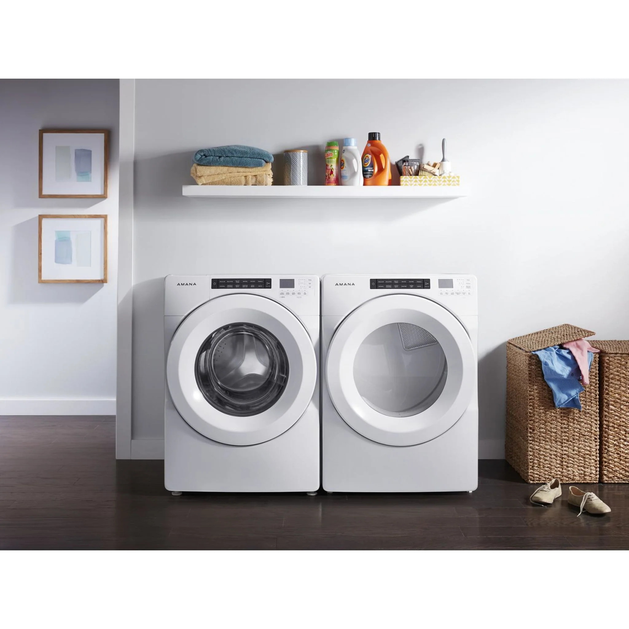 Amana GasS 7.4 cu. ft. 12 Cycles 4 Temperatures Powder Coated Drum Energy Star - White (NGD5800HW) - Image 19