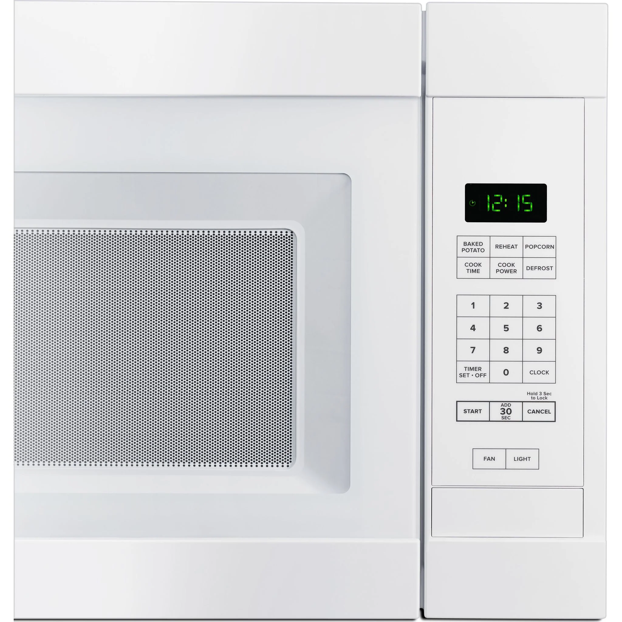 Amana 1.6 cu. ft. Over-the-Range Microwave with Add 0:30 Seconds -White (YAMV2307PFW) - Image 3