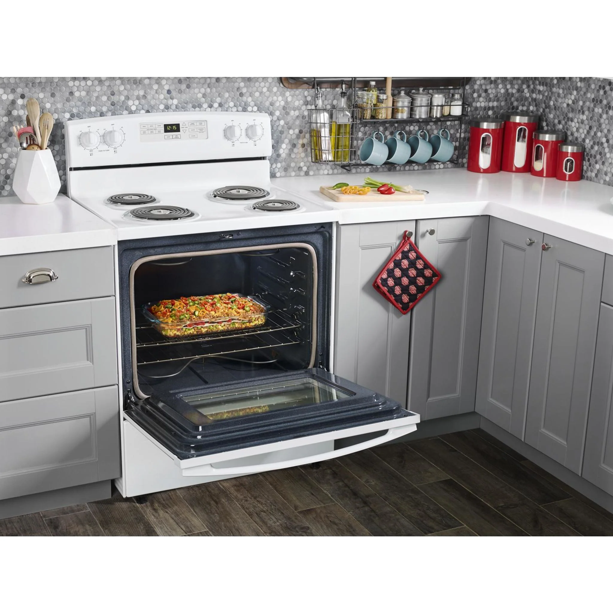 Amana 30-inch Electric Range with Self-Clean Option -White (YACR4503SFW) - Image 20