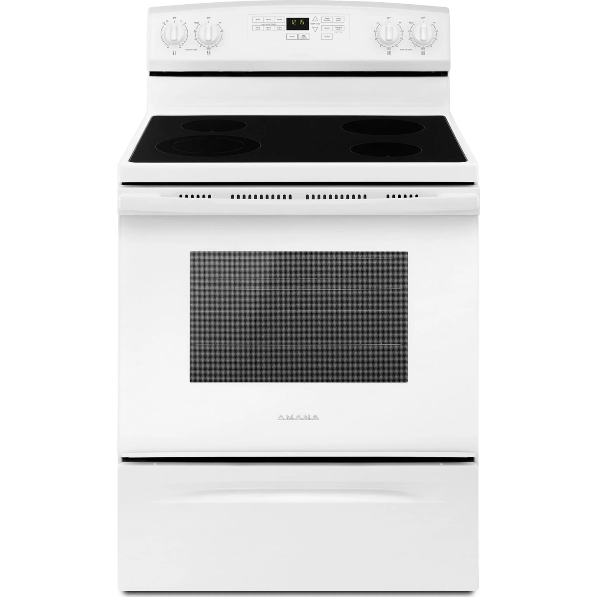 Amana 30-inch Electric Range with Self-Clean Option -White (YAER6603SFW) - Image 12