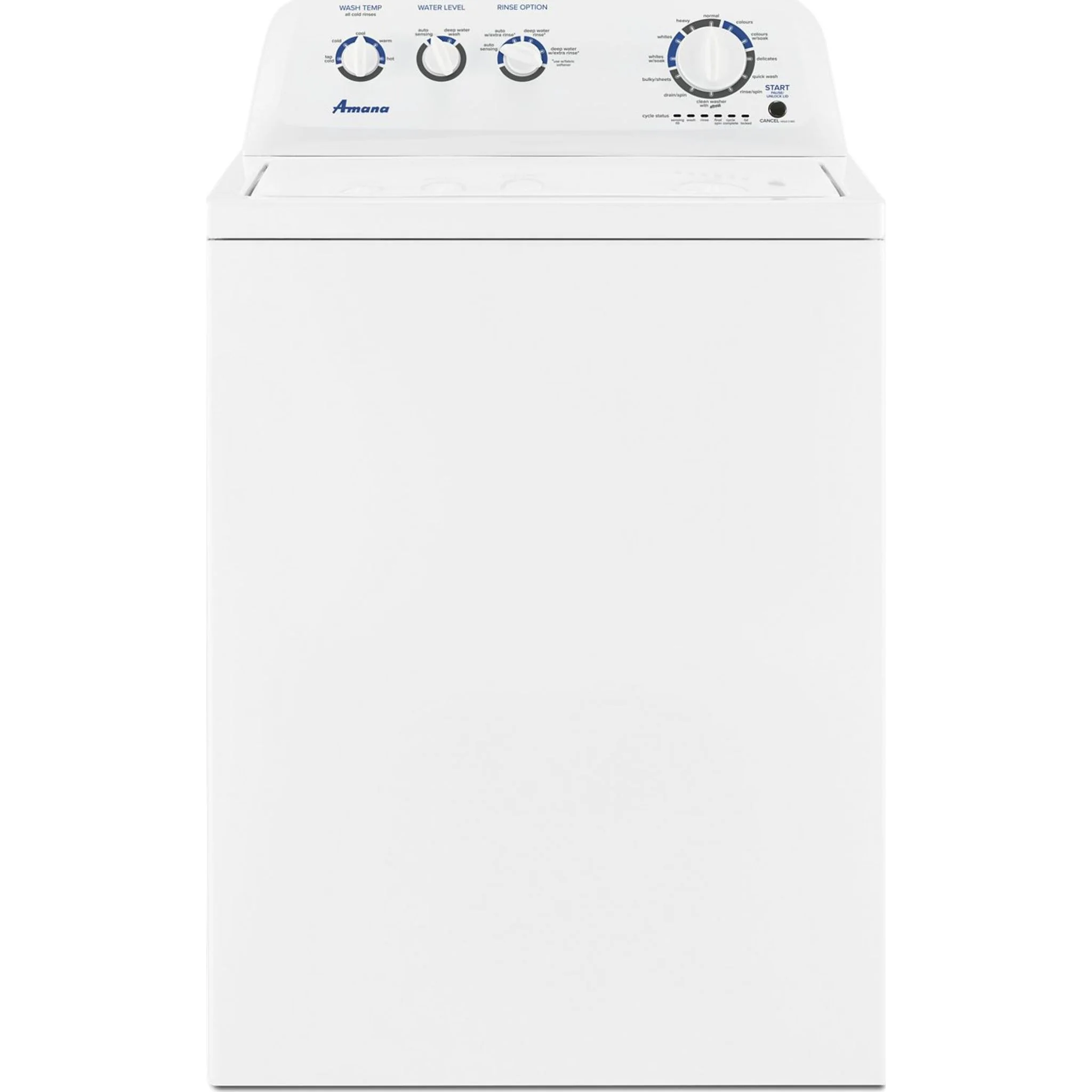 Amana 4.4 cu. ft. Top-Load Washer with High Efficiency Agitator -White (NTW4519JW) - Image 6