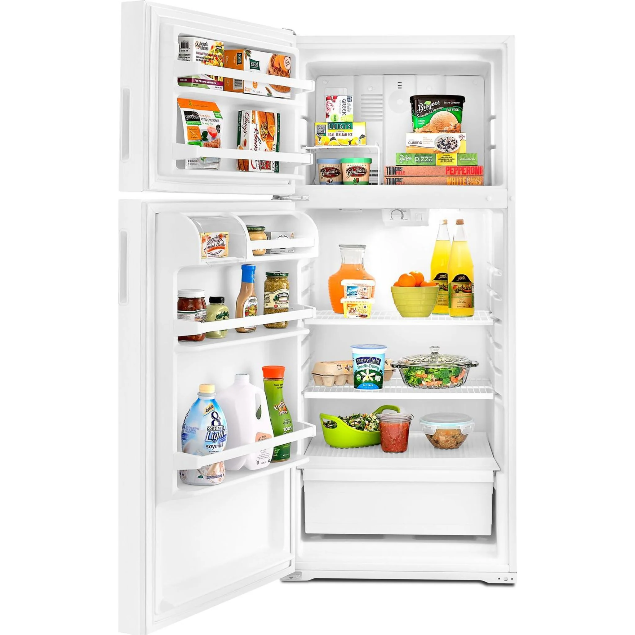 Amana 14 cu. ft. Top-Freezer Refrigerator with Flexible Storage Options -White (ART104TFDW) - Image 11