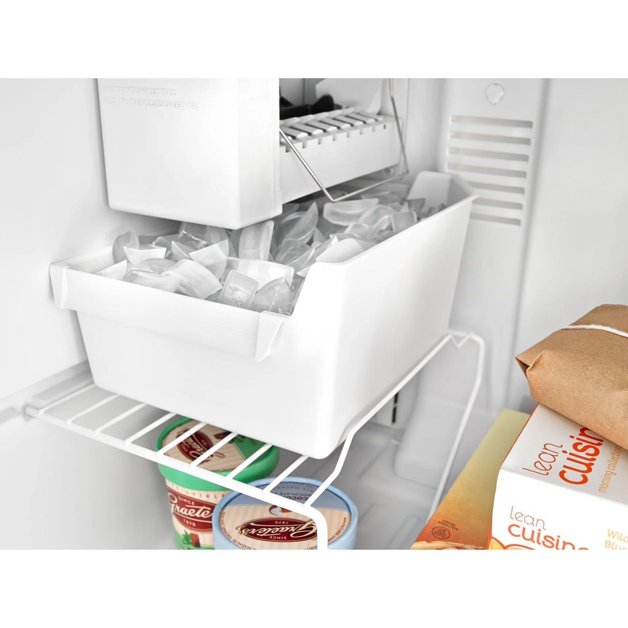 Amana 14 cu. ft. Top-Freezer Refrigerator with Flexible Storage Options -White (ART104TFDW) - Image 16