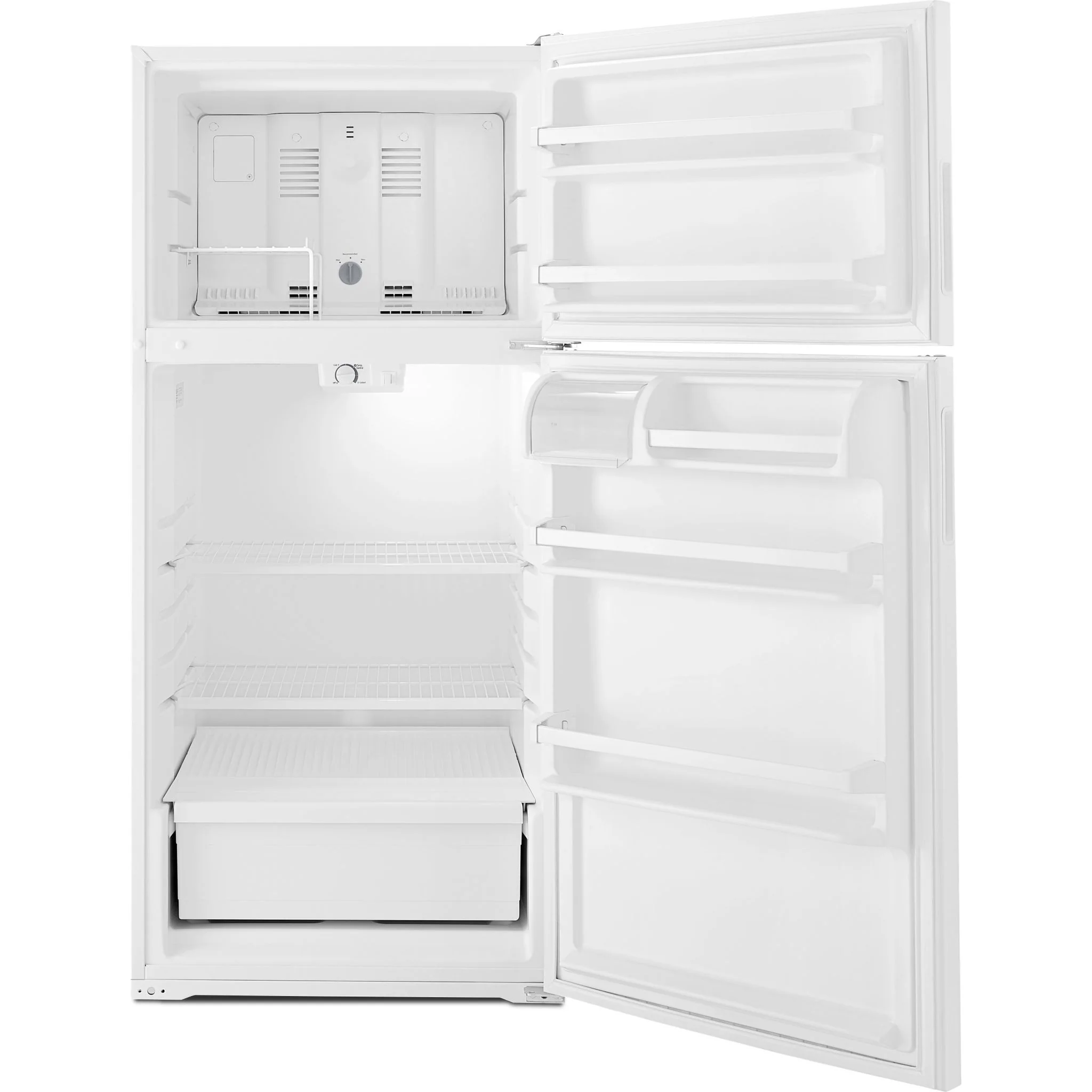 Amana 14 cu. ft. Top-Freezer Refrigerator with Flexible Storage Options -White (ART104TFDW) - Image 5