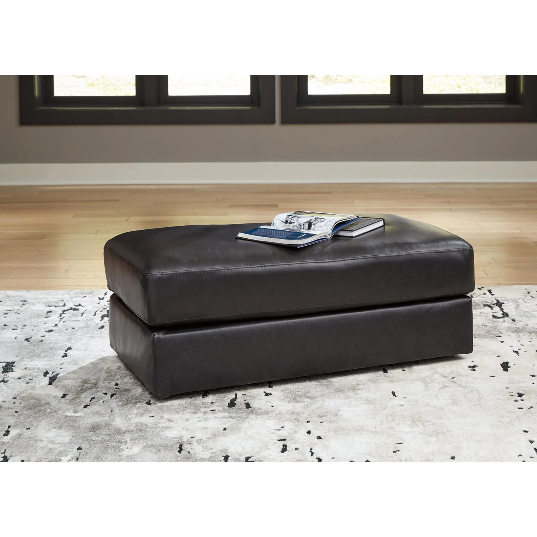 Amiata Ottoman - Onyx - Image 4