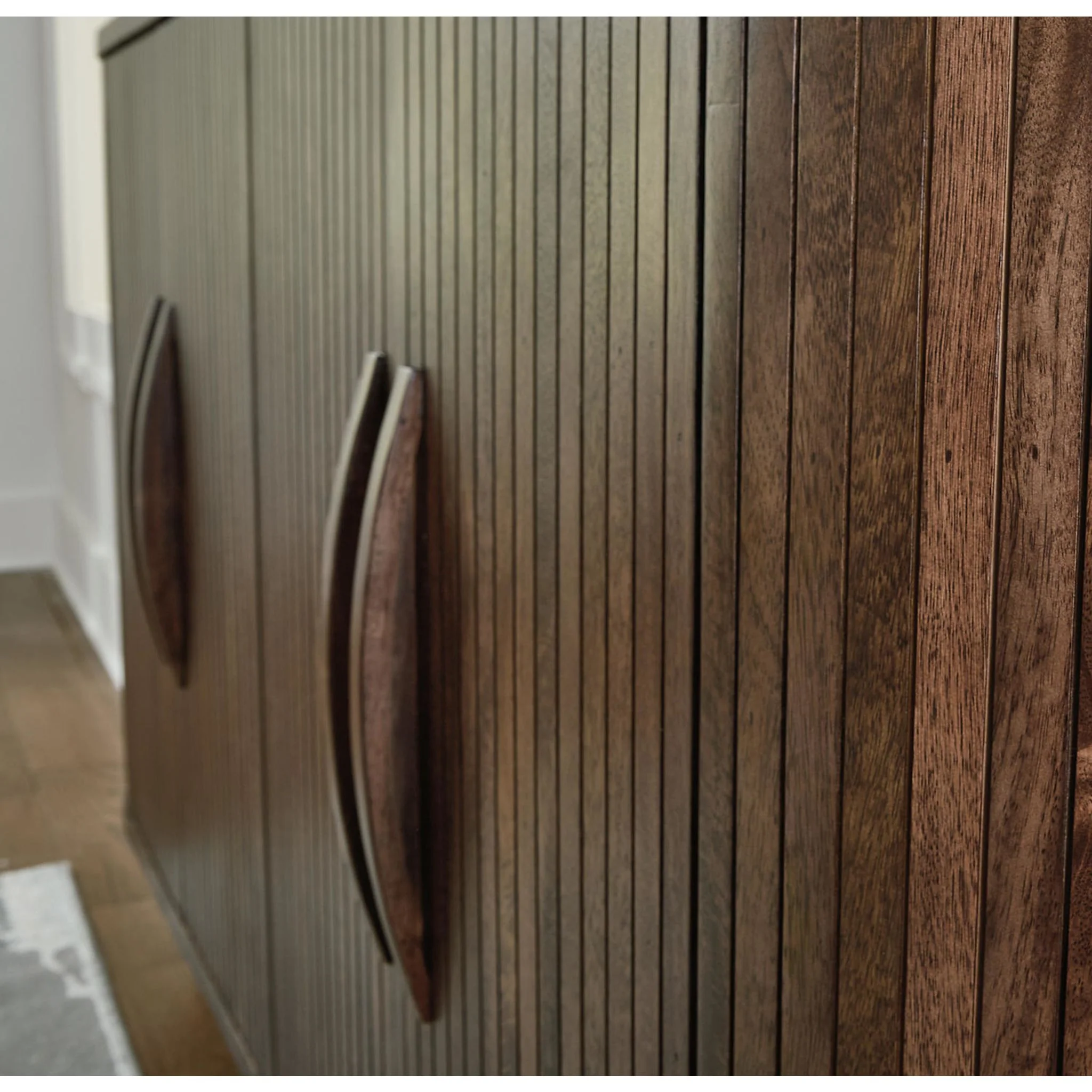 Amickly Accent Cabinet - Dark Brown - Image 4