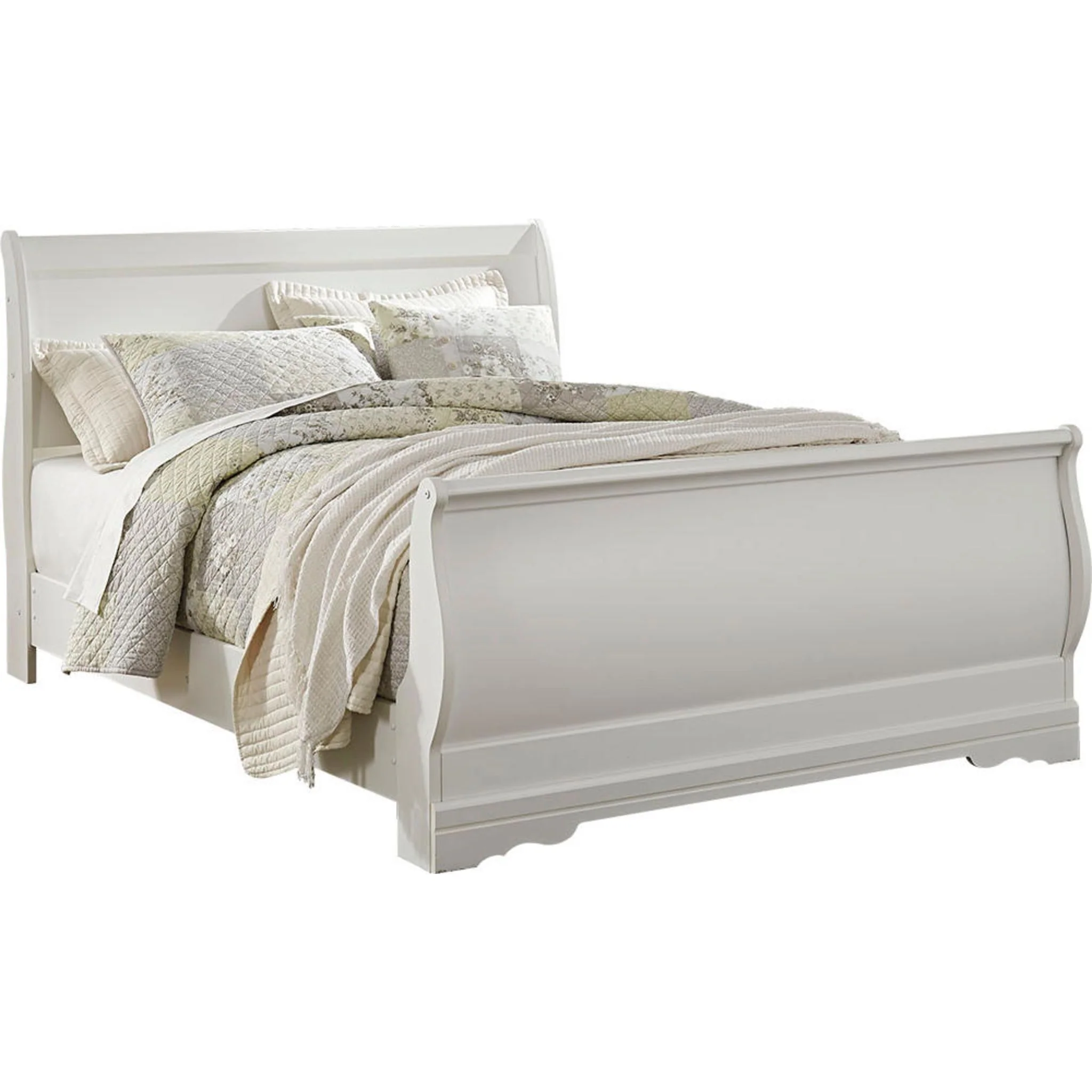 Anarasia 6 Piece Queen Sleigh Bedroom - White - Image 6