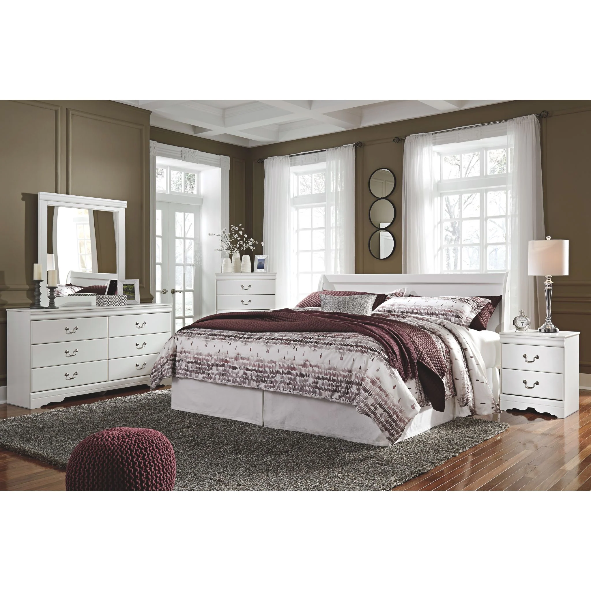 Anarasia Dresser - White - Image 5