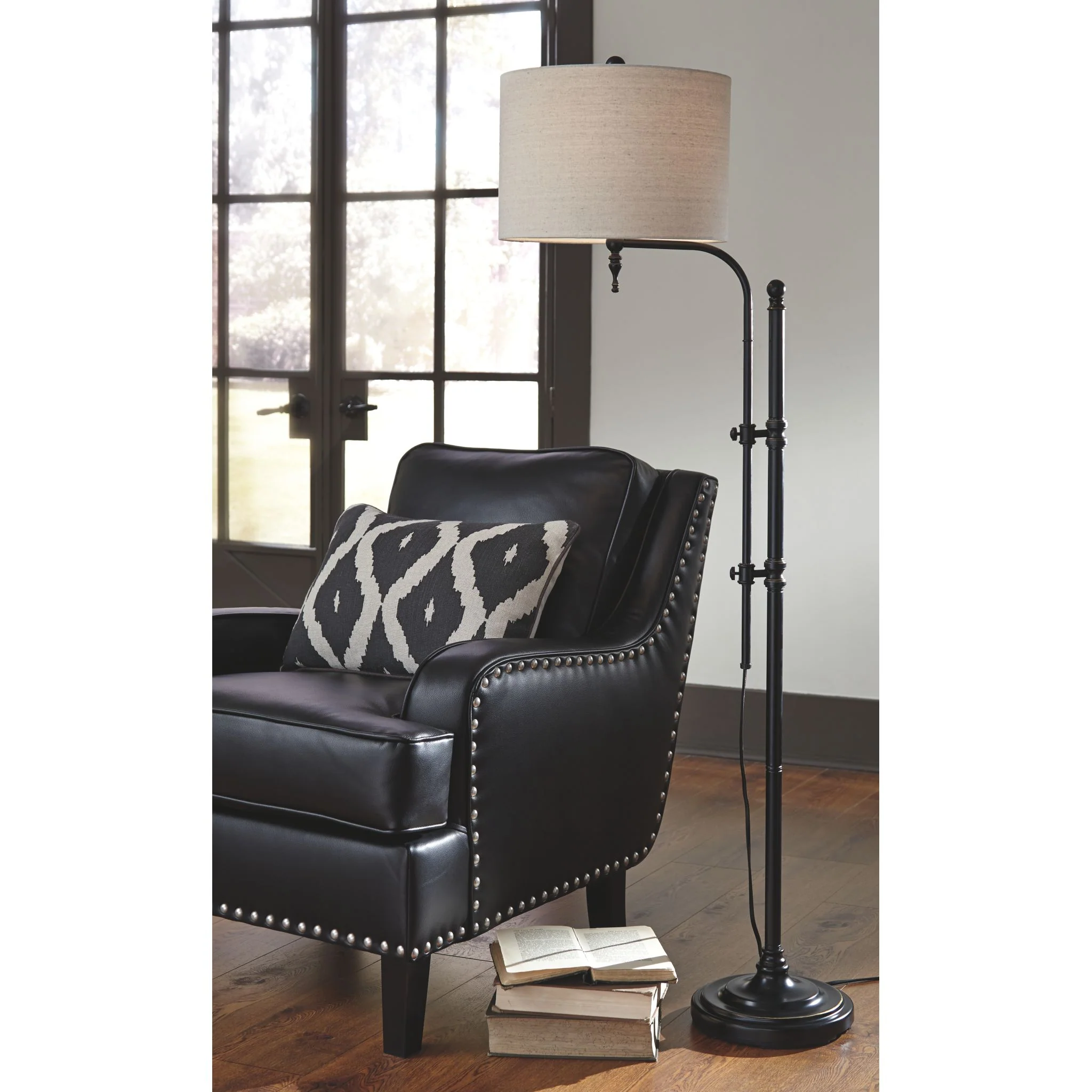 Anemoon Floor Lamp - Black 64.63" - Image 2