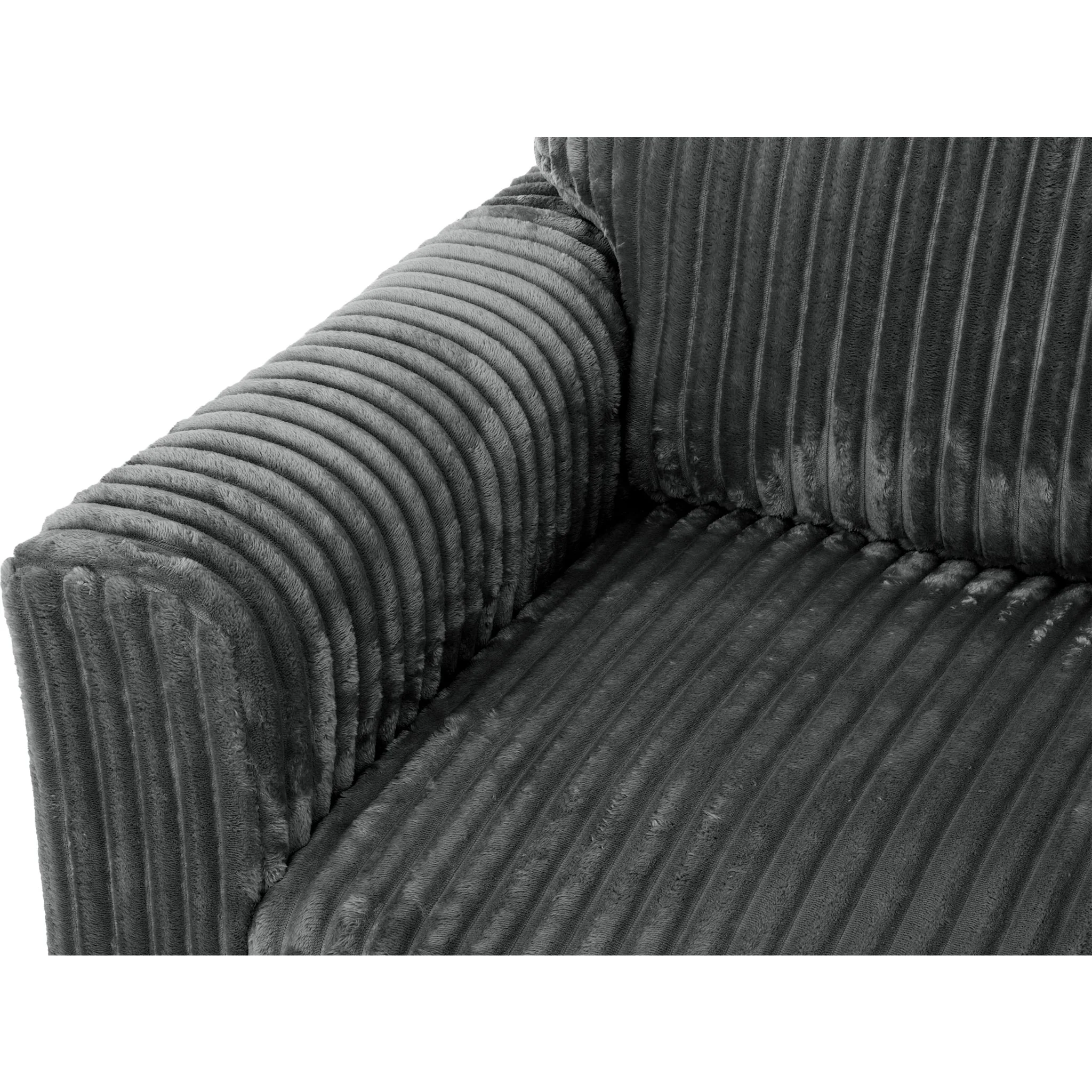 Arabella 2 Piece Media Sleeper - Opulence Dark Grey - Image 8