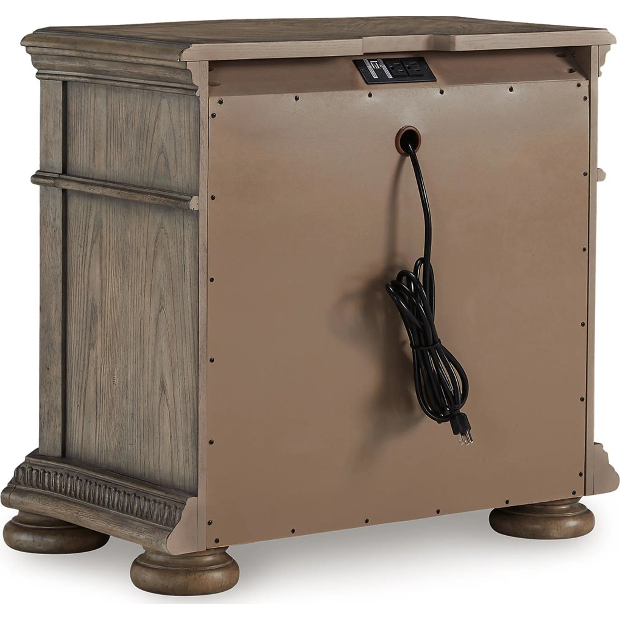 Ardenfield 6 Piece Queen Sleigh Bedroom - Light Brown - Image 12
