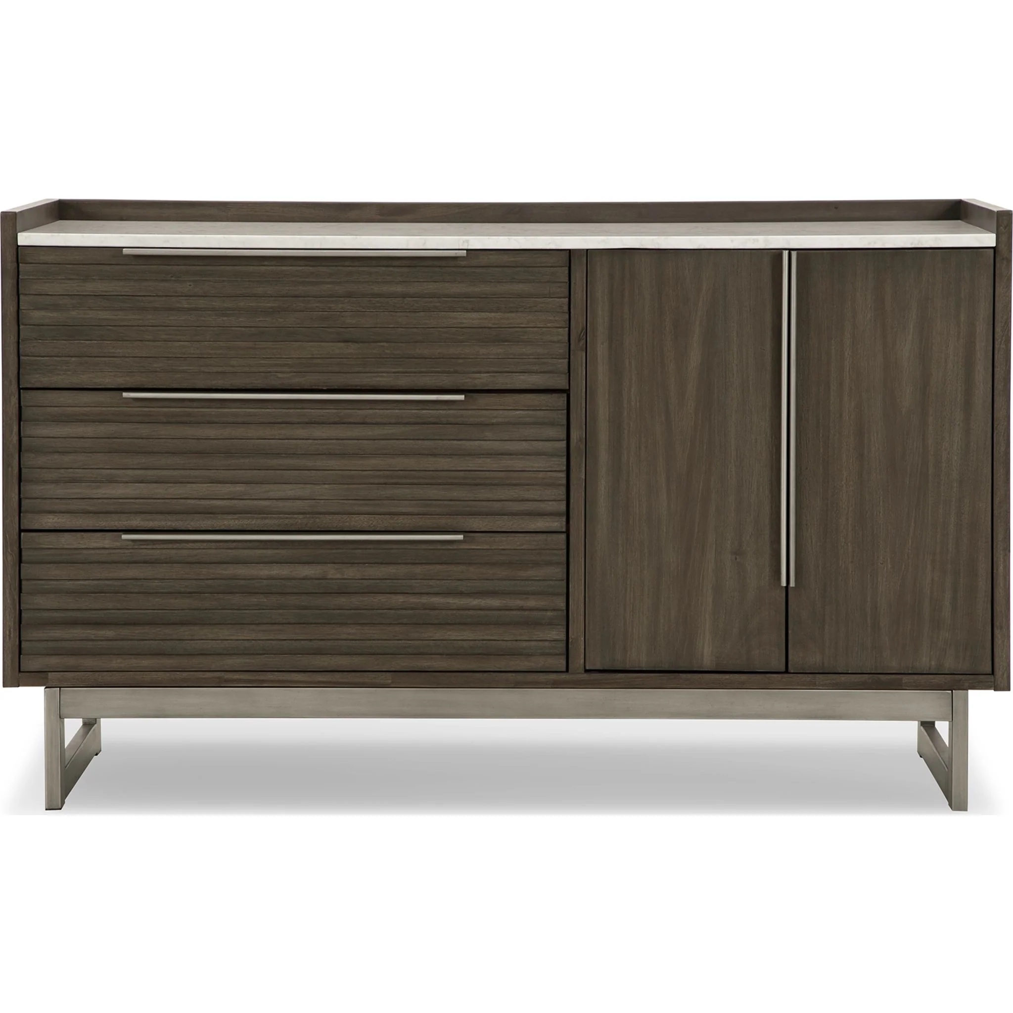 Arkenton Dresser - Grayish Brown/White - Image 4