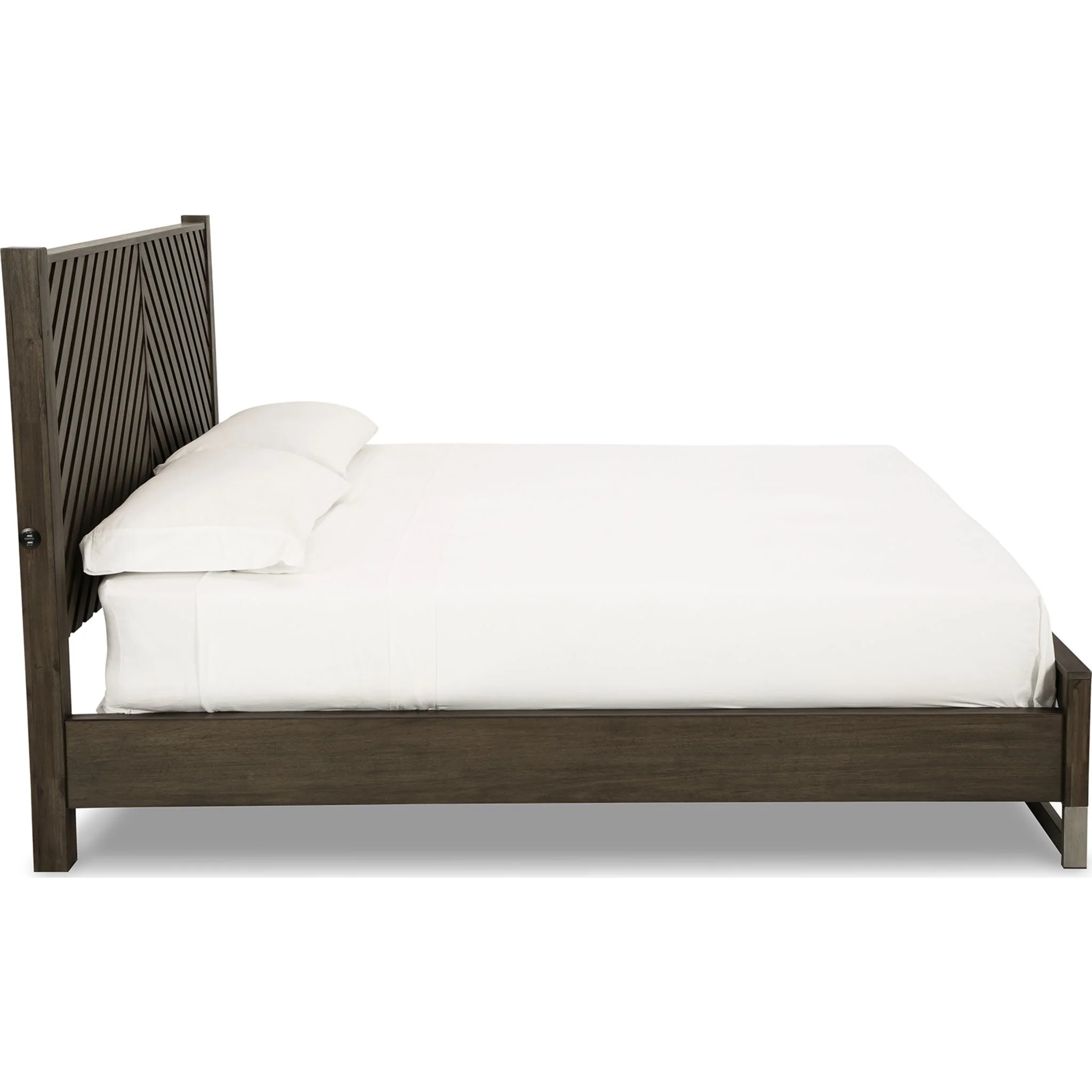 Arkenton King Panel Bed - Grayish Brown - Image 5