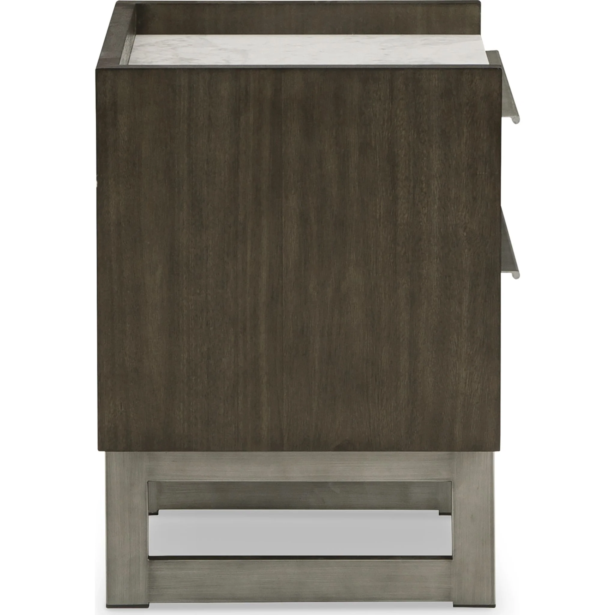 Arkenton Nightstand - Grayish Brown/White - Image 5
