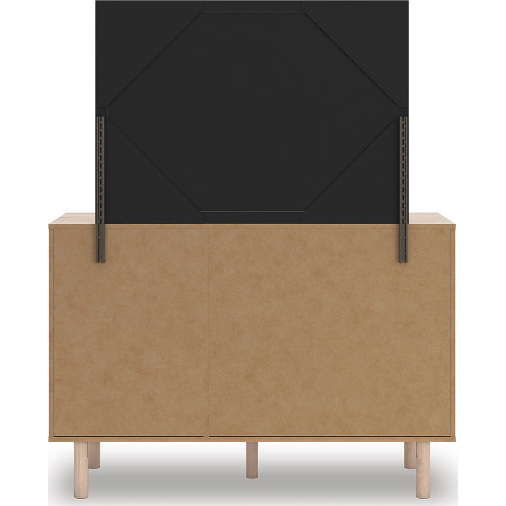Arloster Dresser and Mirror - Tan - Image 5