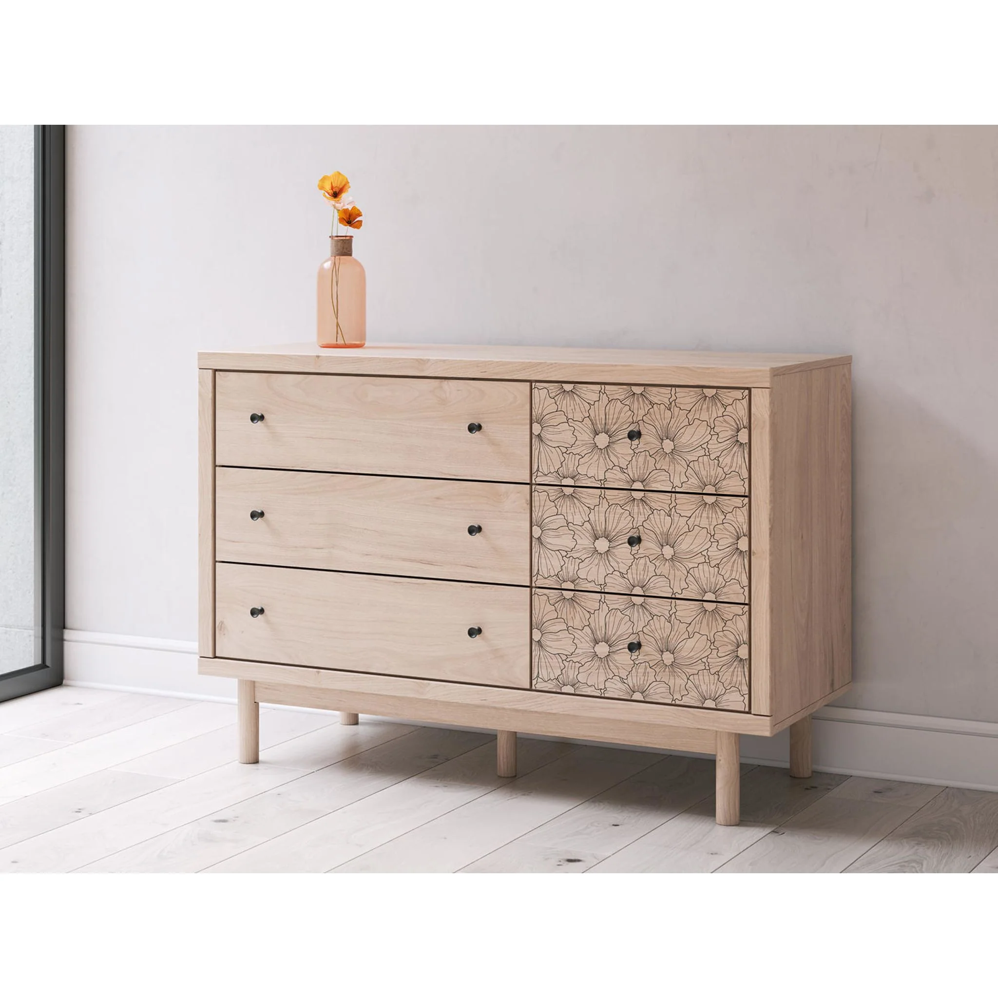 Arloster Dresser - Tan - Image 2